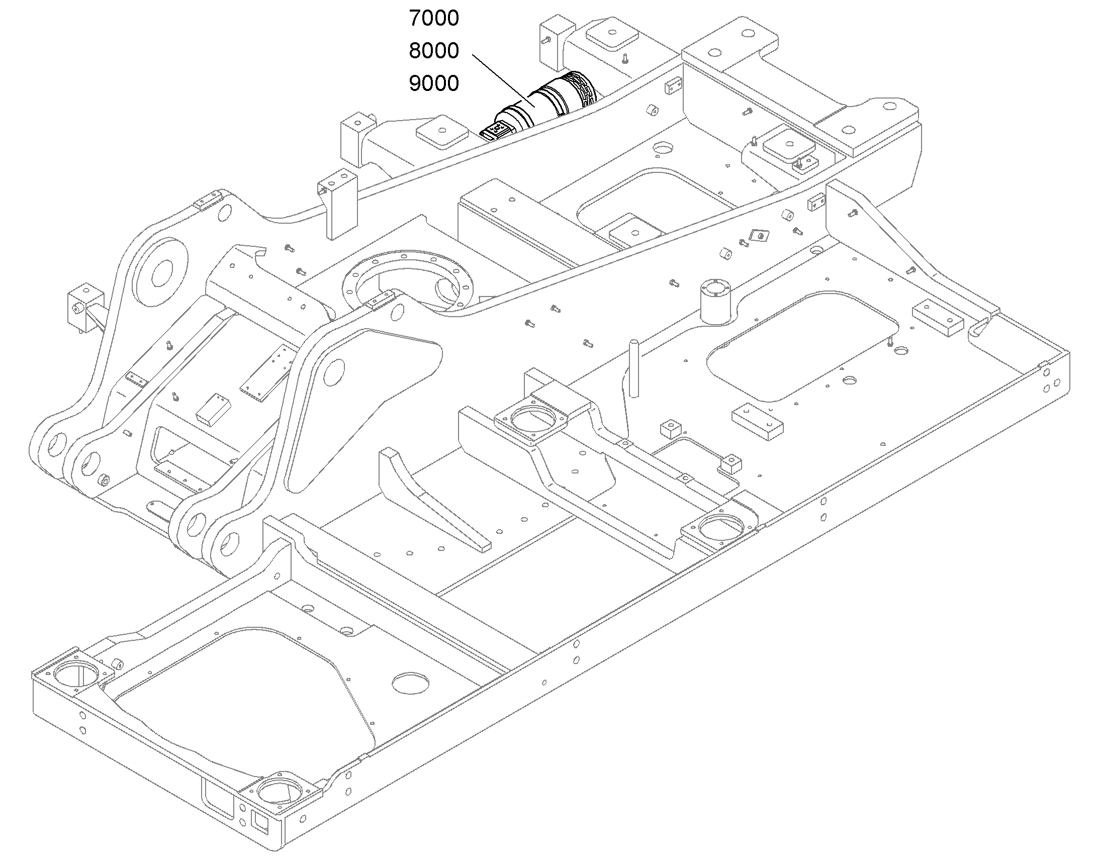 ГИДРАВЛИЧЕСКАЯ СИСТЕМА 9628699 LIEBHERR