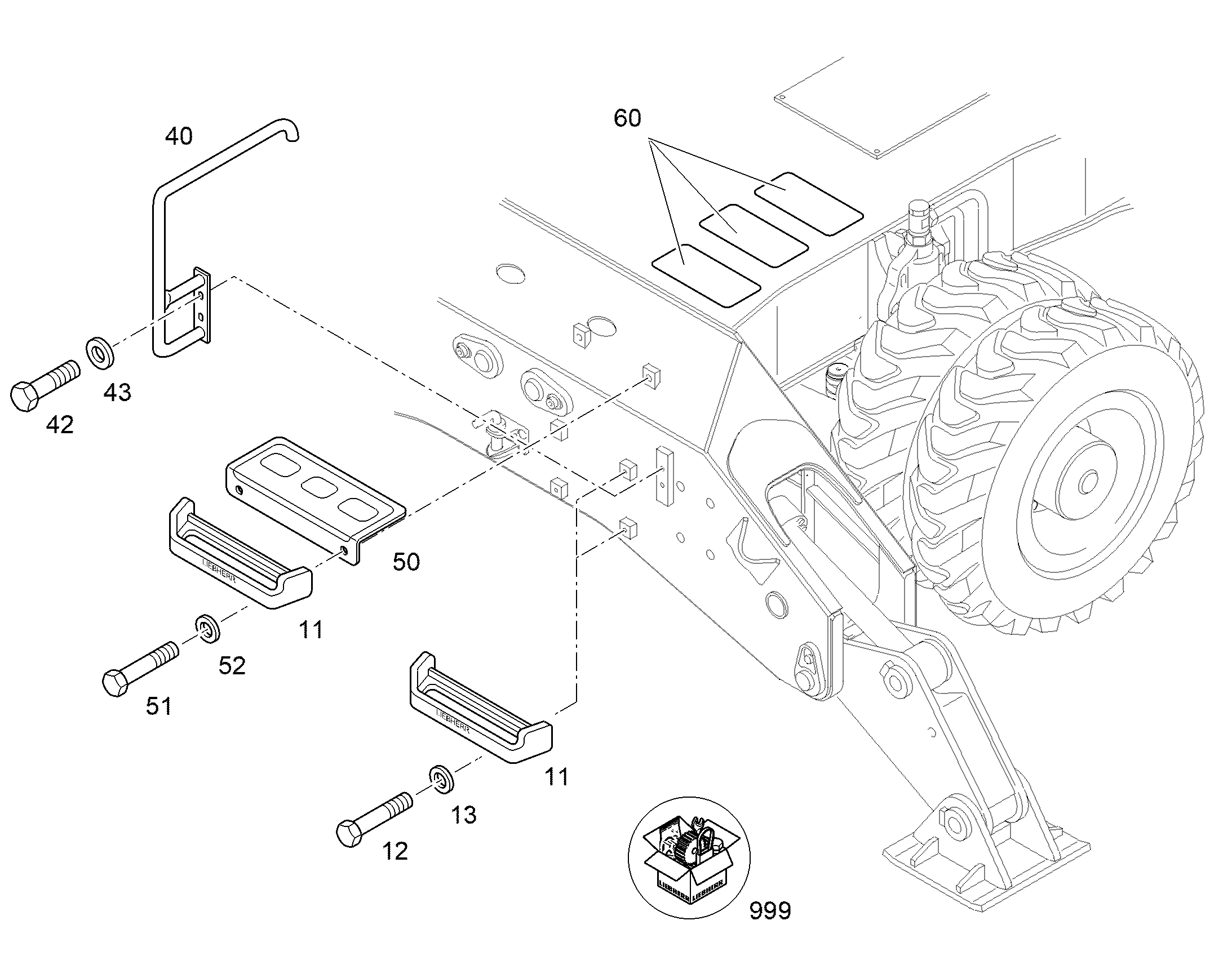 ПОРУЧЕНЬ 12849263 LIEBHERR