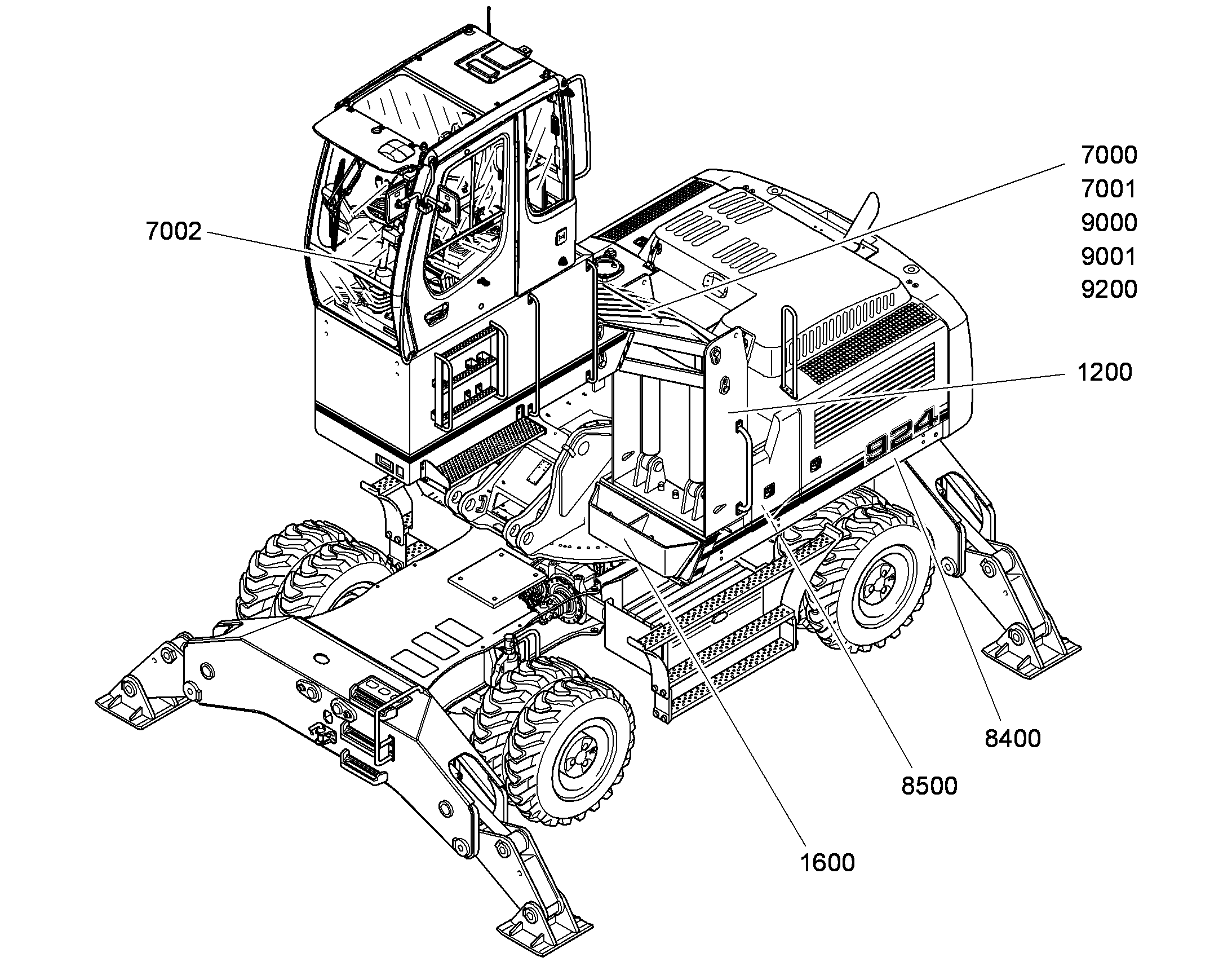 КОМПЛЕКТУЮЩИЕ ДЕТАЛИ 9634875 LIEBHERR