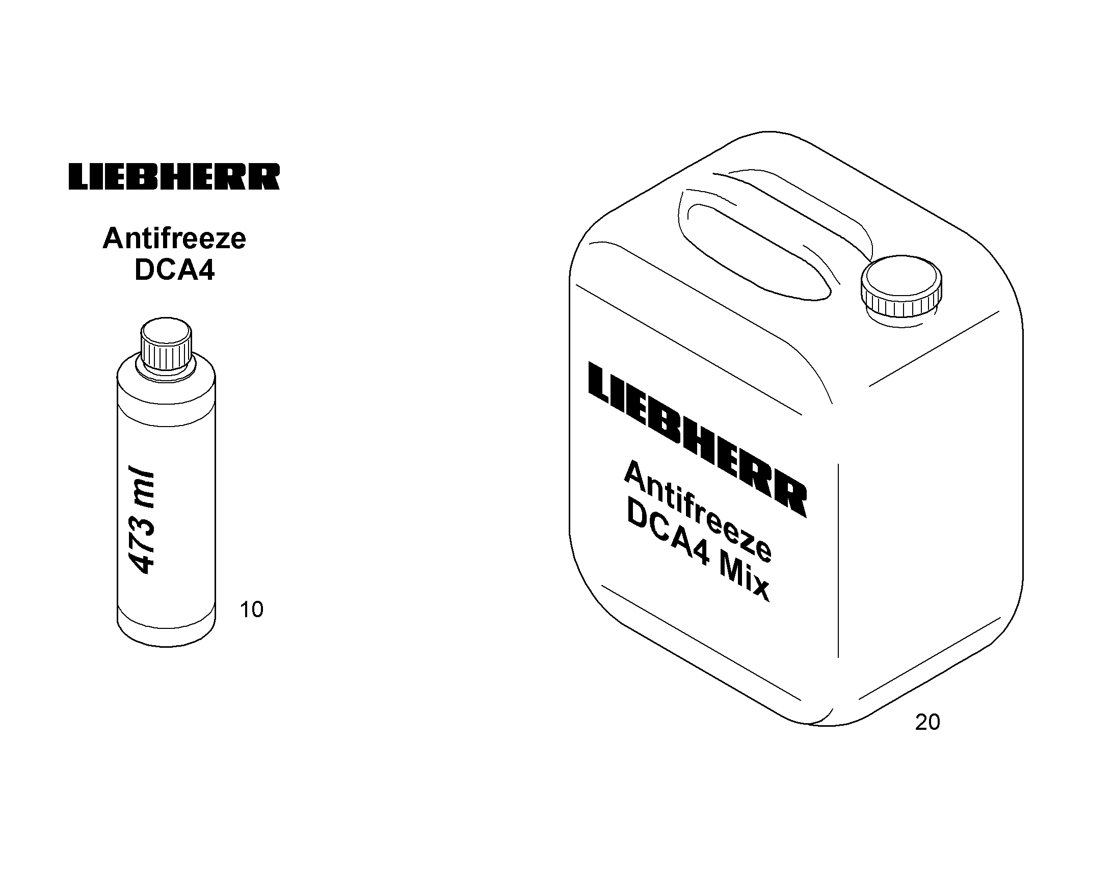 АНТИФРИЗ 20L FASS 10005347 LIEBHERR