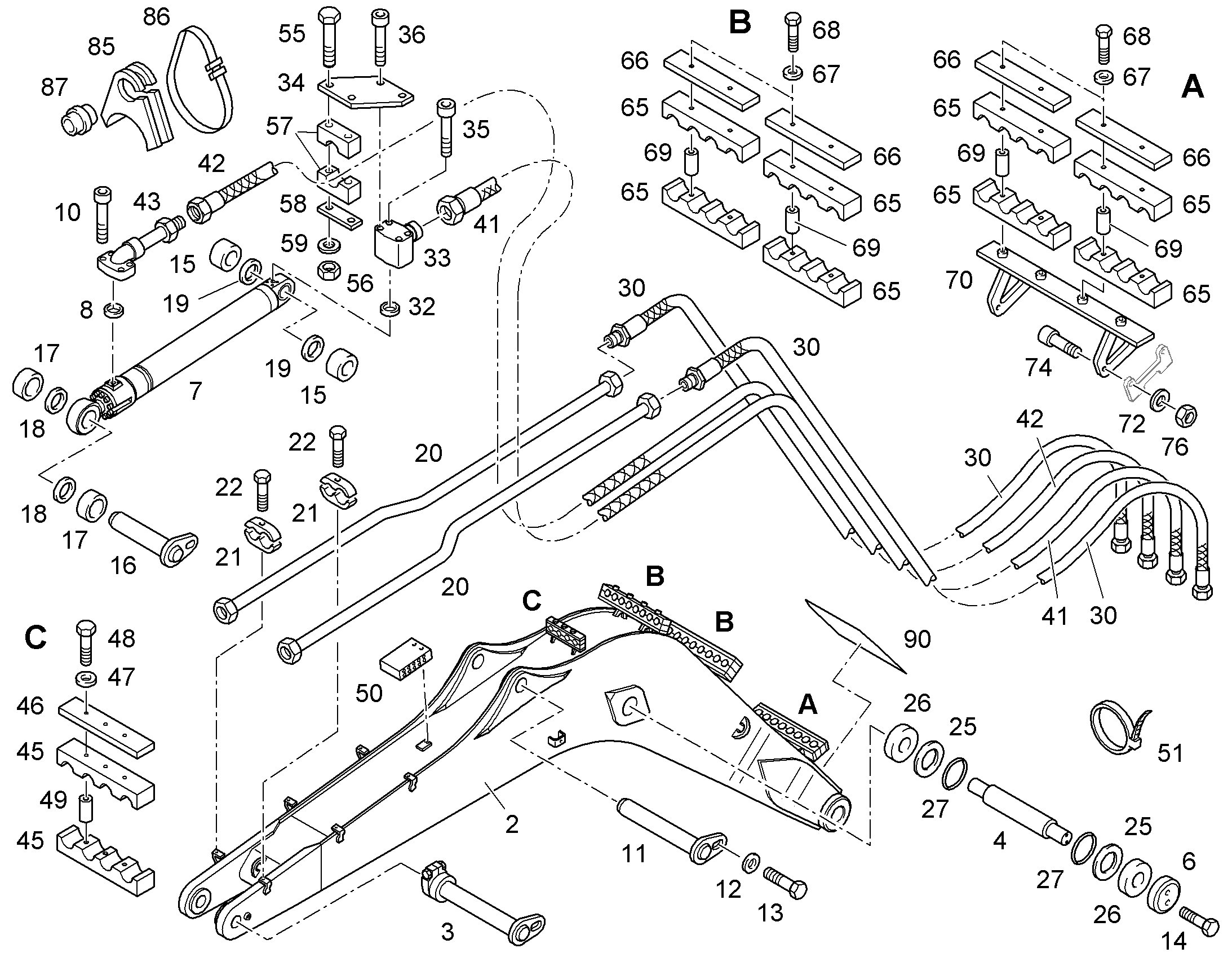 СМАЗОЧНЫЕ ЛИНИИ УСТАНОВКА 9961386 LIEBHERR