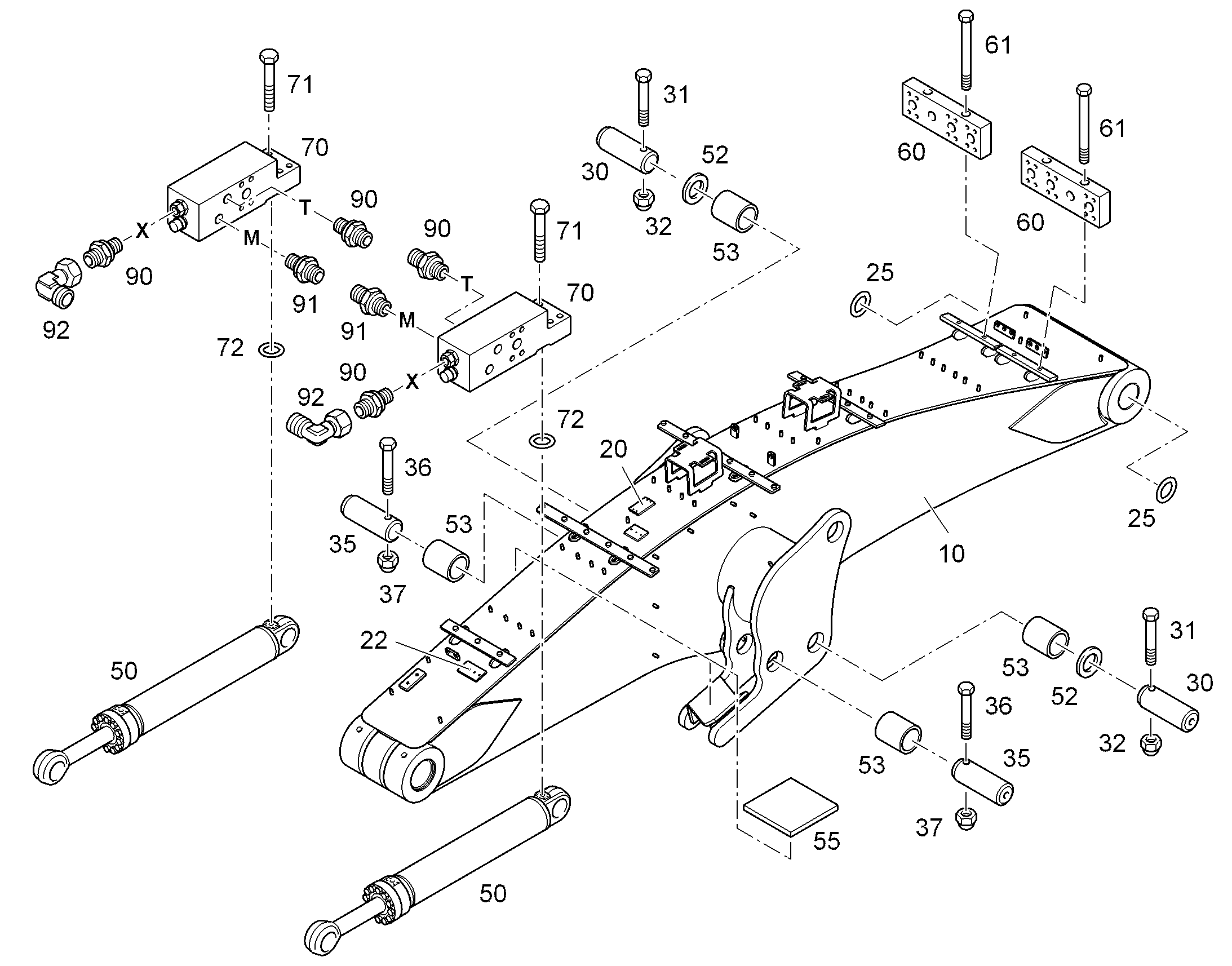КЛАПАН ПРЕДОХРАНИТЕЛЬНЫЙ 10346244 LIEBHERR