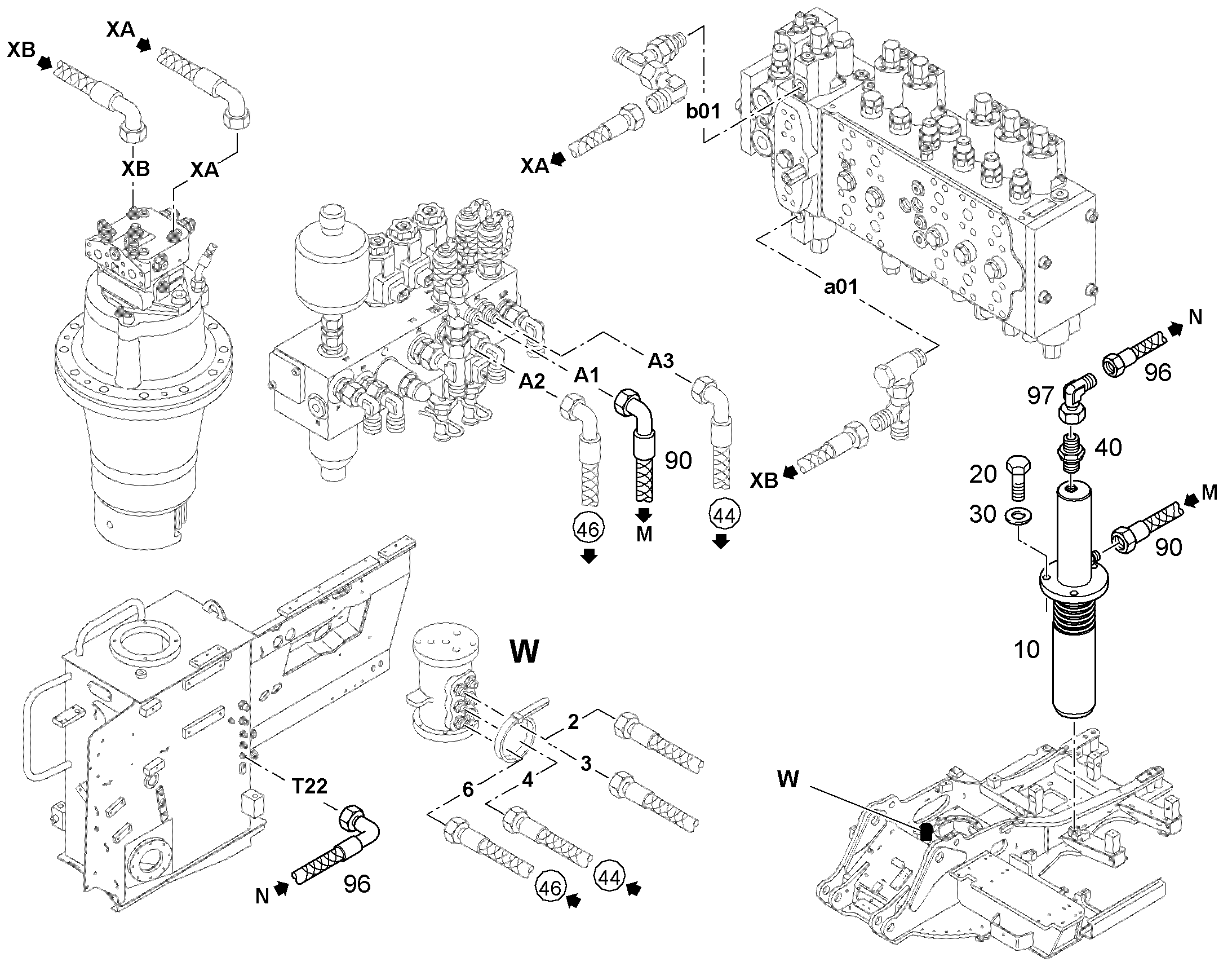 ГИДРОЦИЛИНДР 10215925 LIEBHERR