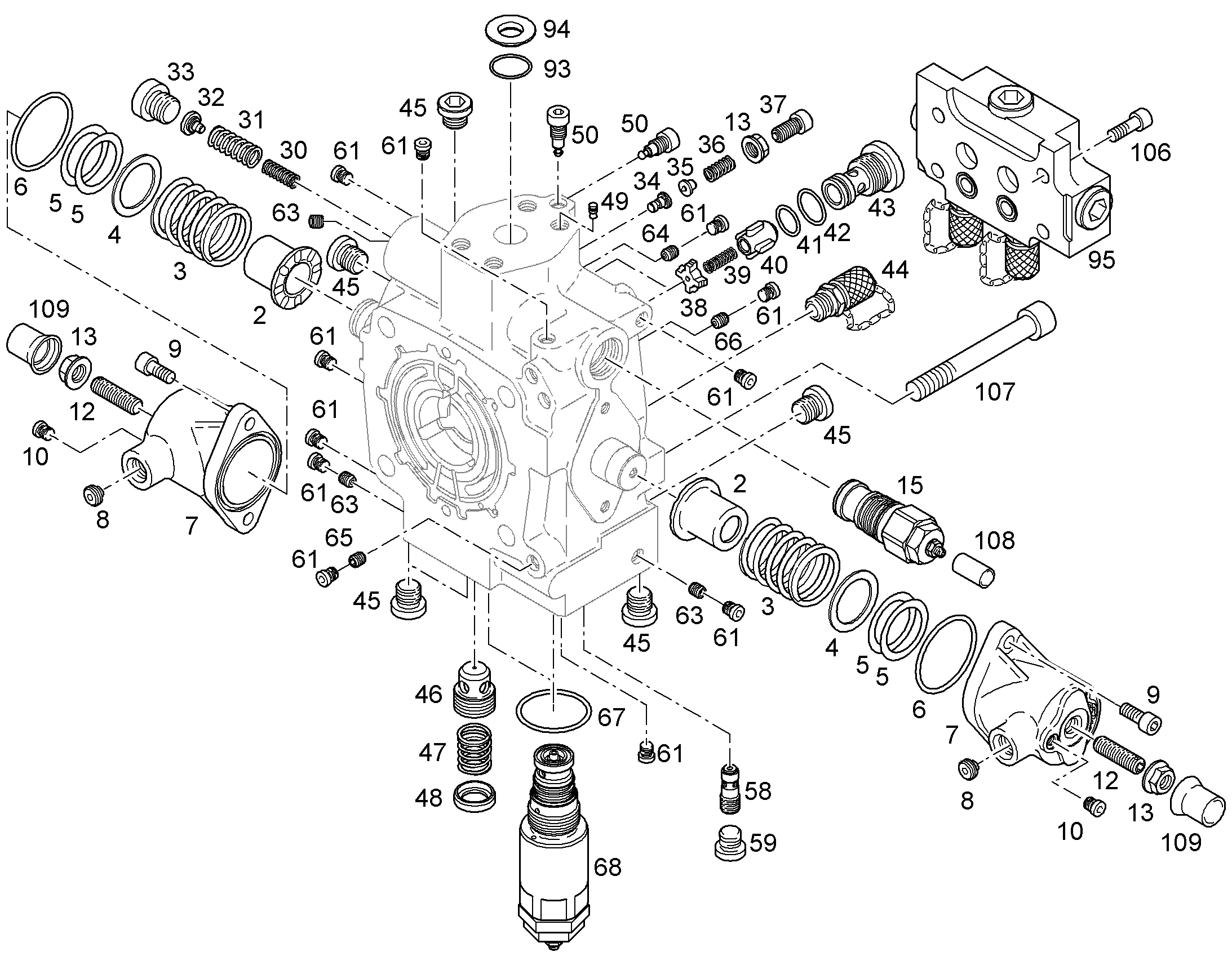 ВСТАВКА КЛАПАНА 10472899 LIEBHERR