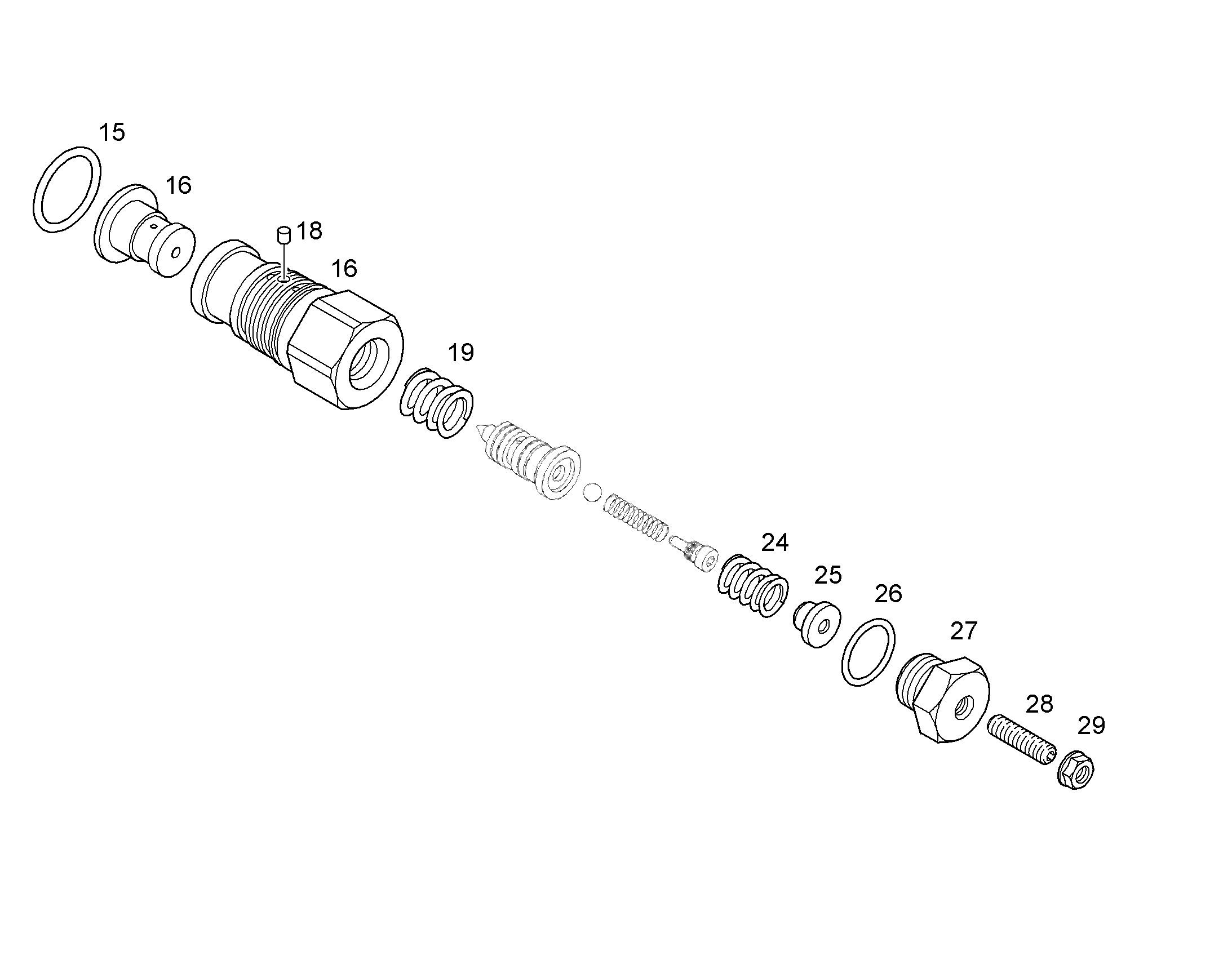 Прижимная пружина 1,9X16X17,6 10429844 LIEBHERR