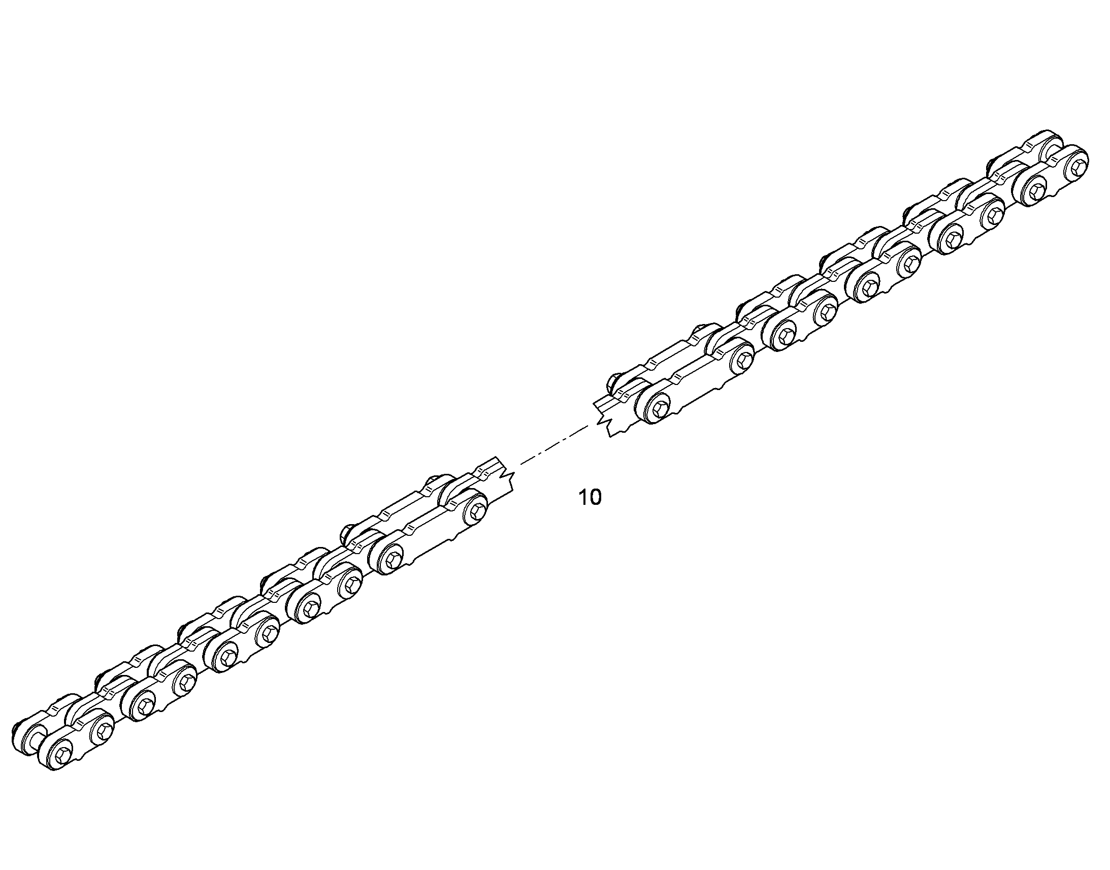 ЦЕПЬ 9633340 LIEBHERR