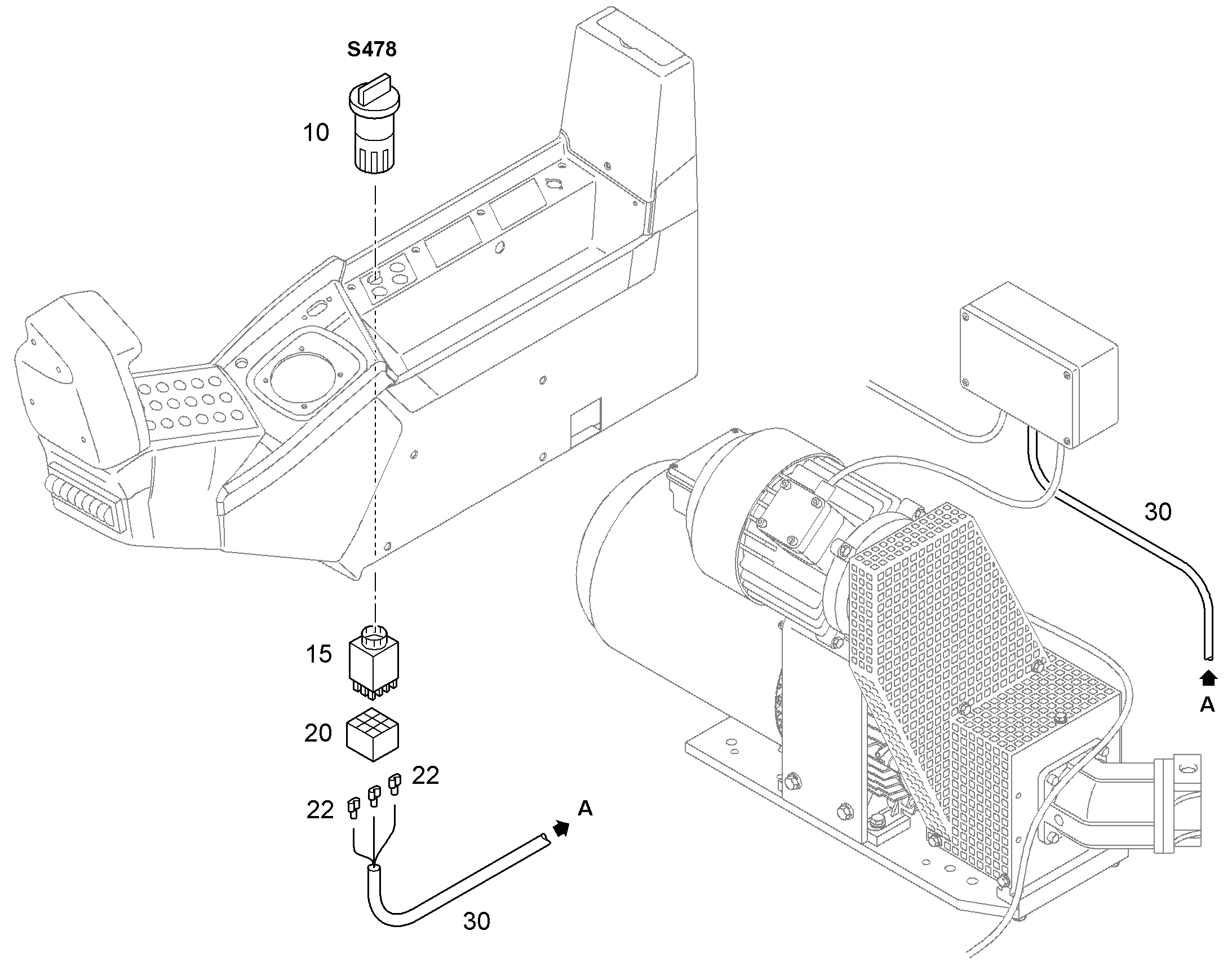 КАБЕЛЬ 5X 1mm² 6004309 LIEBHERR