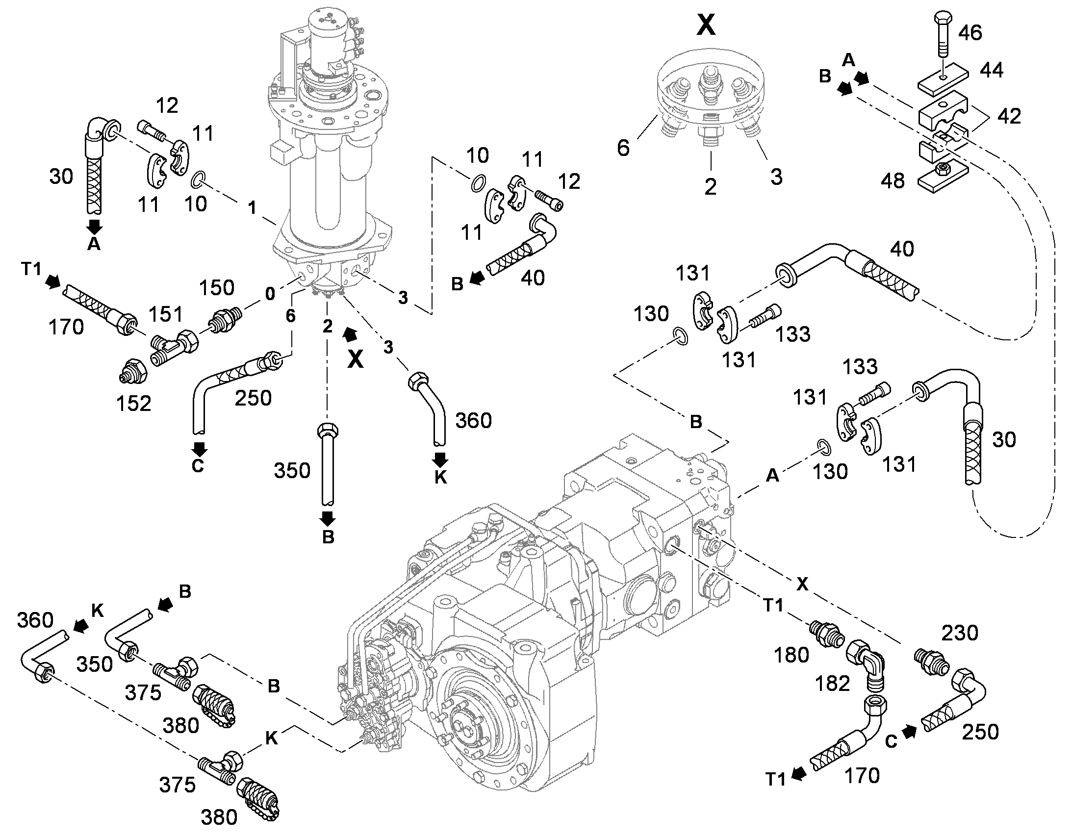 ШЛАНГ 25X1160 10292289 LIEBHERR