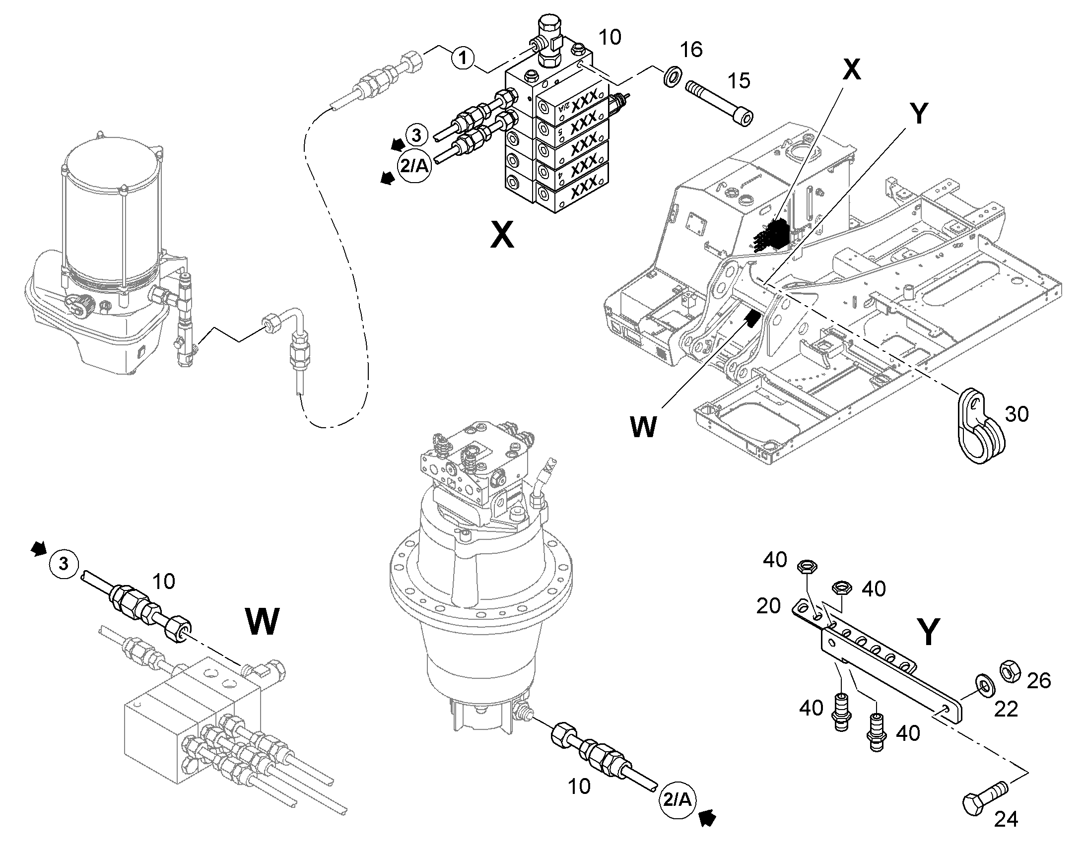 РАСПРЕДЕЛИТЕЛЬ SXE-2 5/2 10440741 LIEBHERR