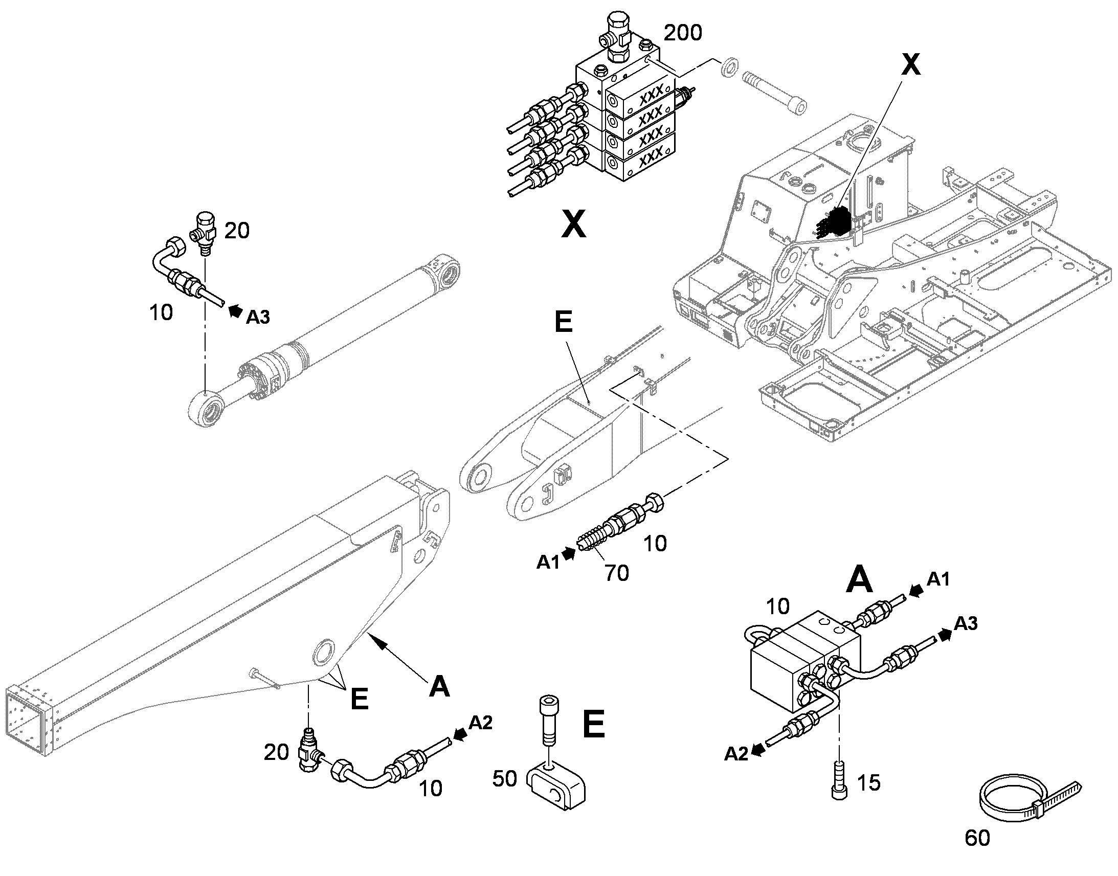 РАСПРЕДЕЛИТЕЛЬ MX-F 3/2 10440737 LIEBHERR