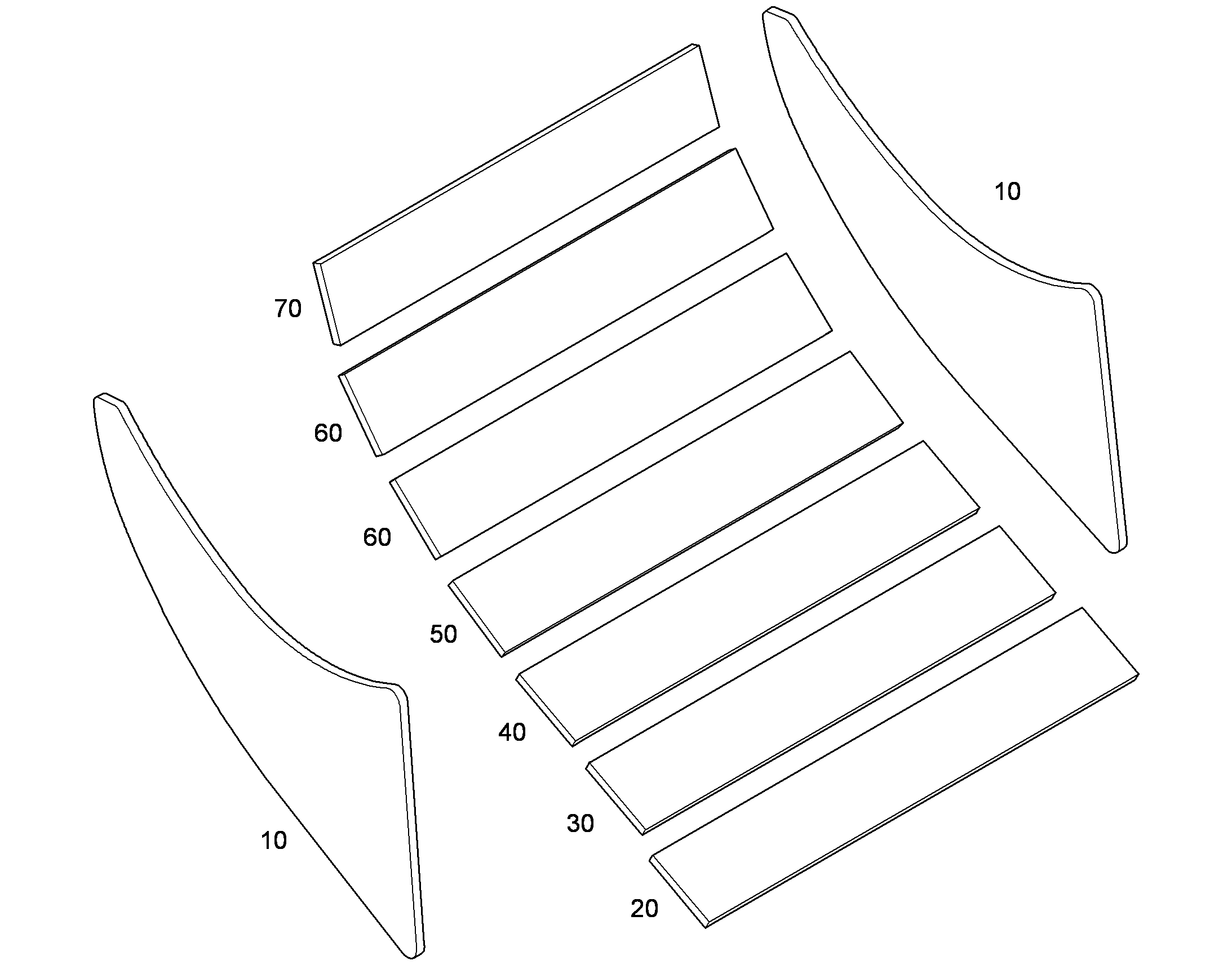 ПЛАНКА ИЗНАШИВАЮЩАЯСЯ 94030407 LIEBHERR