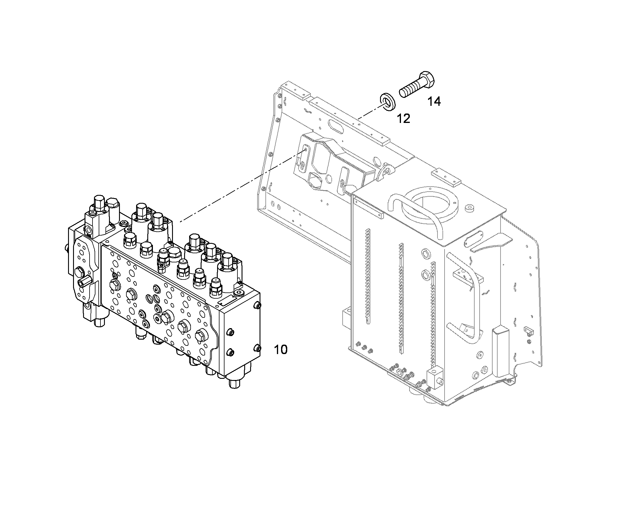БЛОК УПРАВЛЕНИЯ 10429980 LIEBHERR