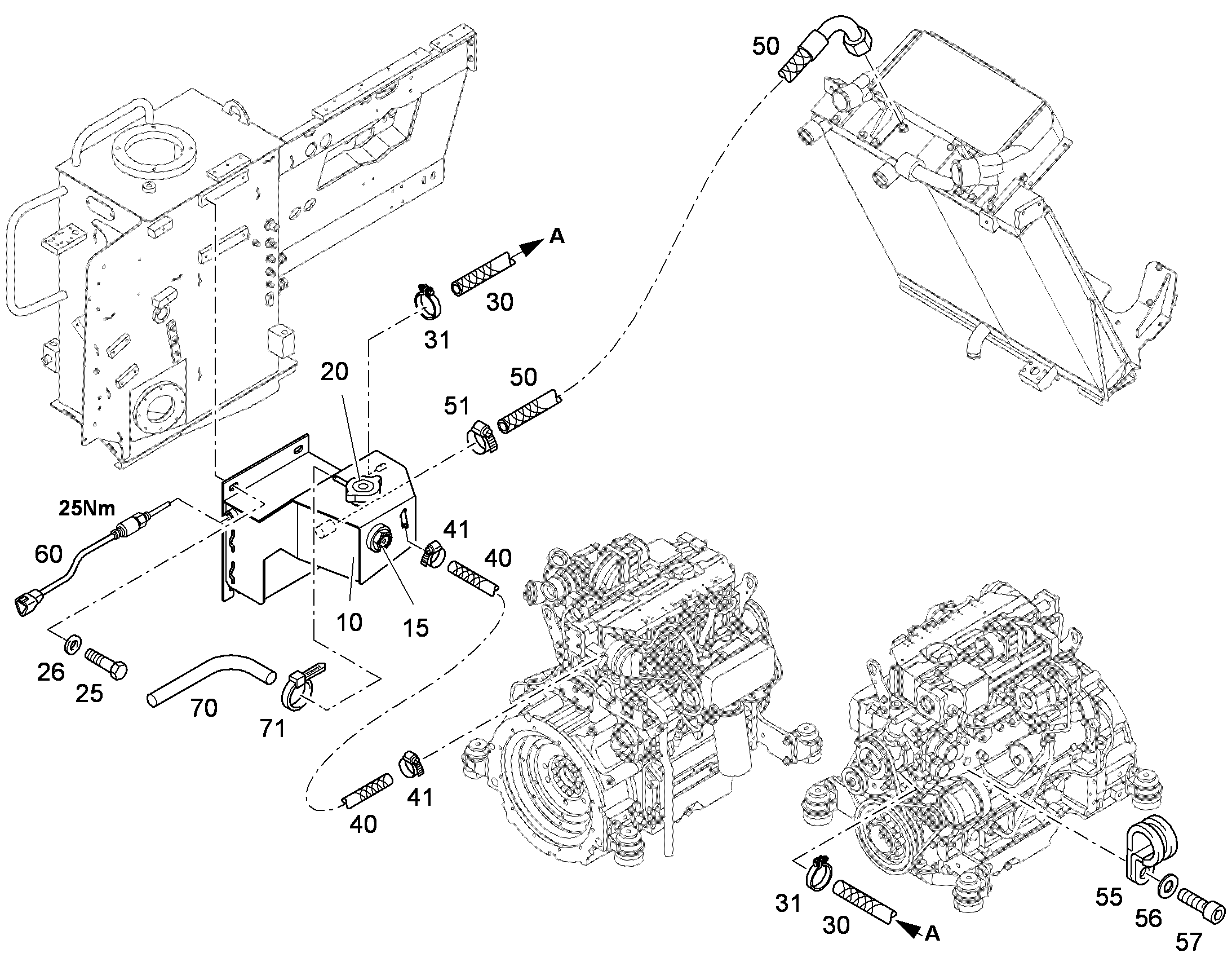ДАТЧИК ВОДЫ 10220958 LIEBHERR