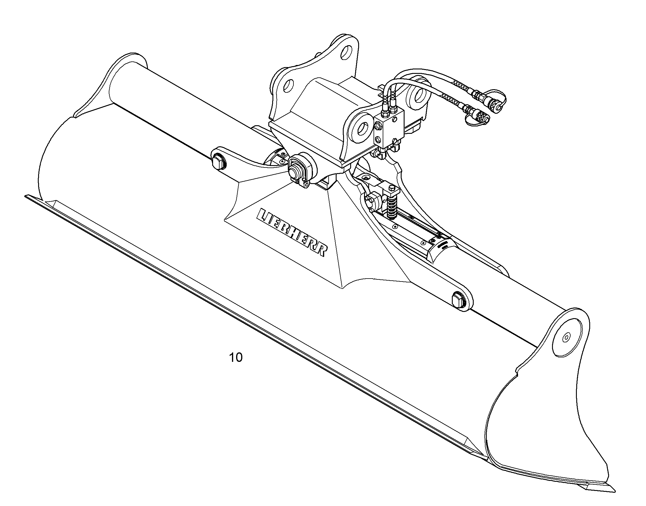 КОВШ КАНАВООЧИСТИТЕЛЯ 2000mm 0,65m³ 9638541 LIEBHERR