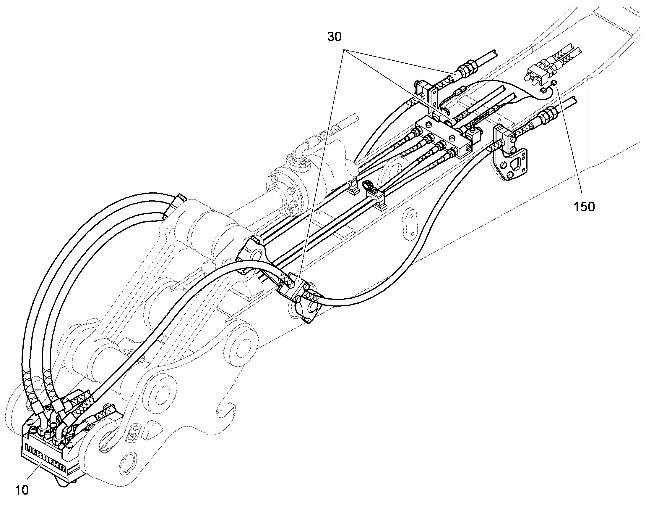 ГИДРАВЛИЧЕСКАЯ СИСТЕМА LIKUFIX 33 9590891 LIEBHERR