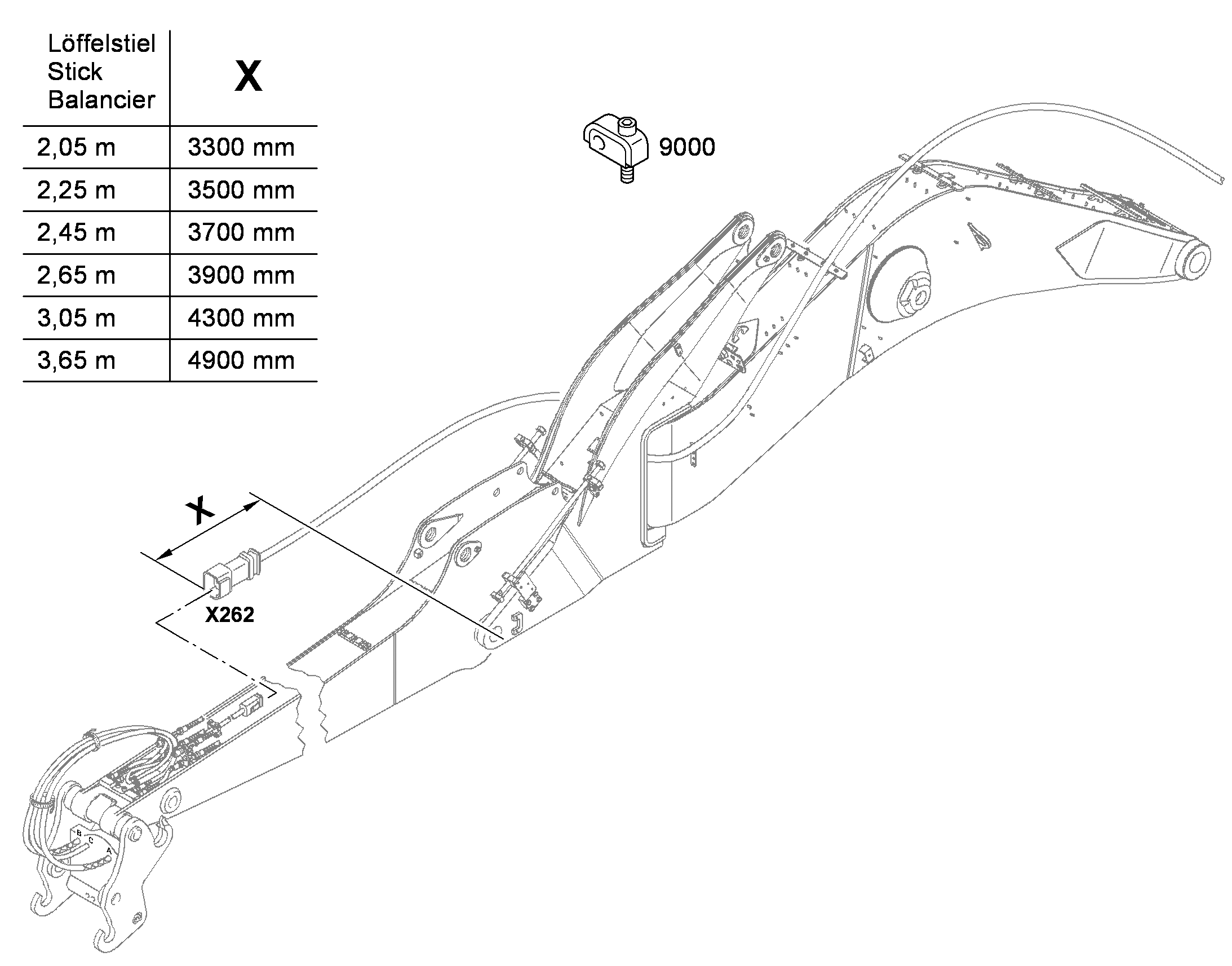 ДЕТАЛИ КРЕПЛЕНИЯ ЭЛЕКТРОНИКИ 9641995 LIEBHERR