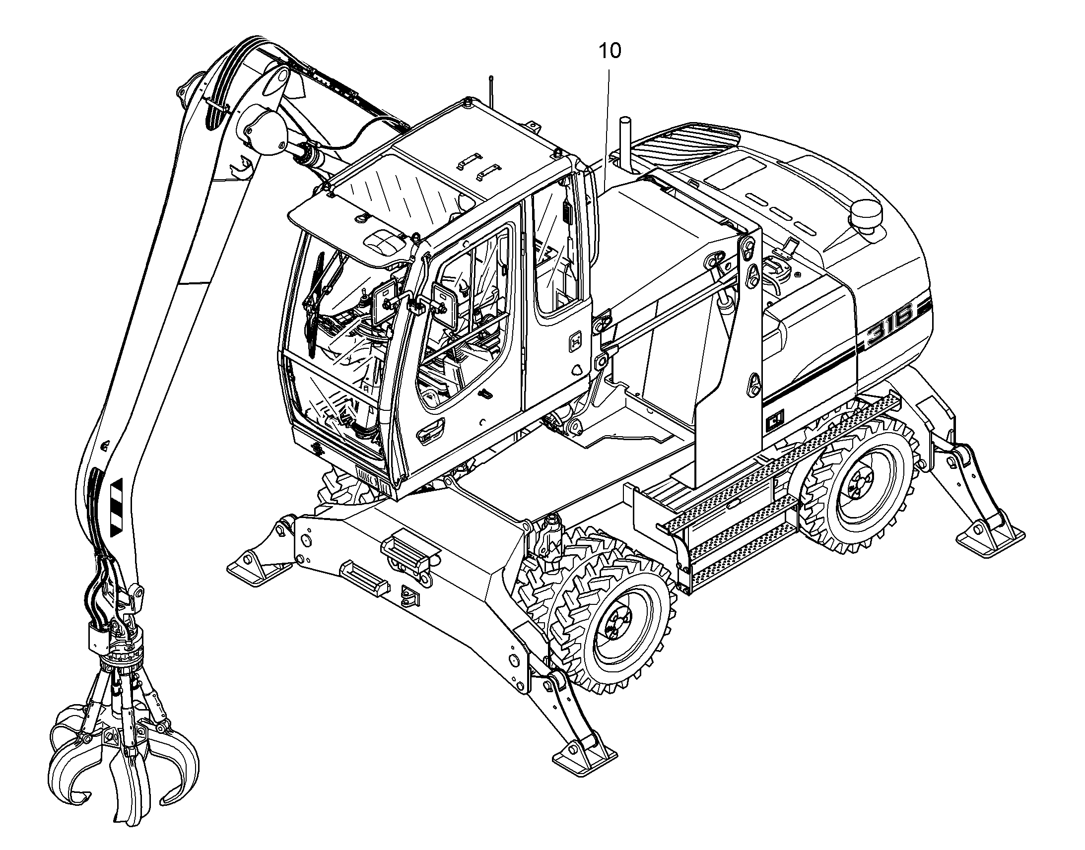 ГИДРАВЛИЧЕСКАЯ СИСТЕМА 94022074 LIEBHERR