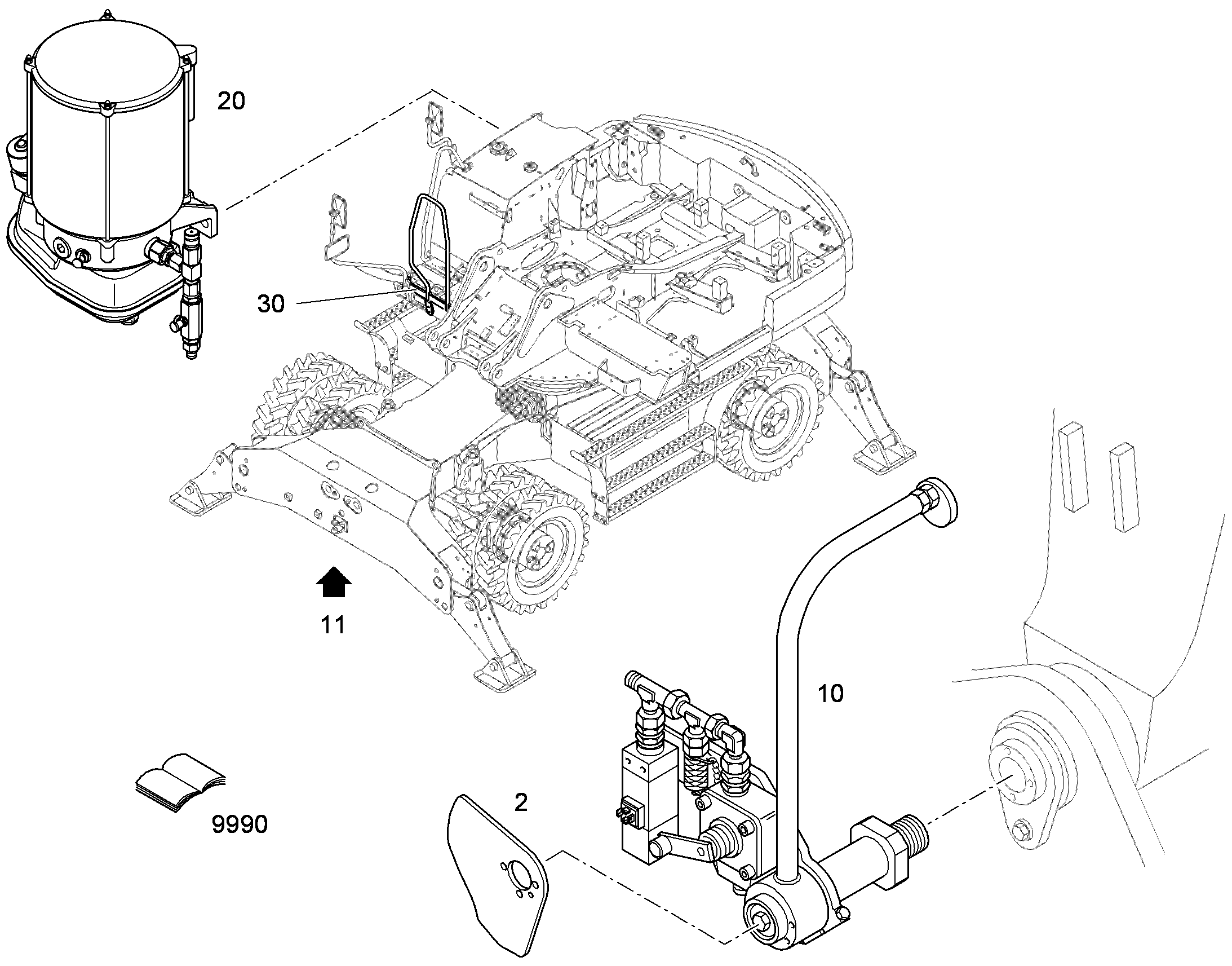 КУЛАЧОК ДИСКОВЫЙ 9641397 LIEBHERR