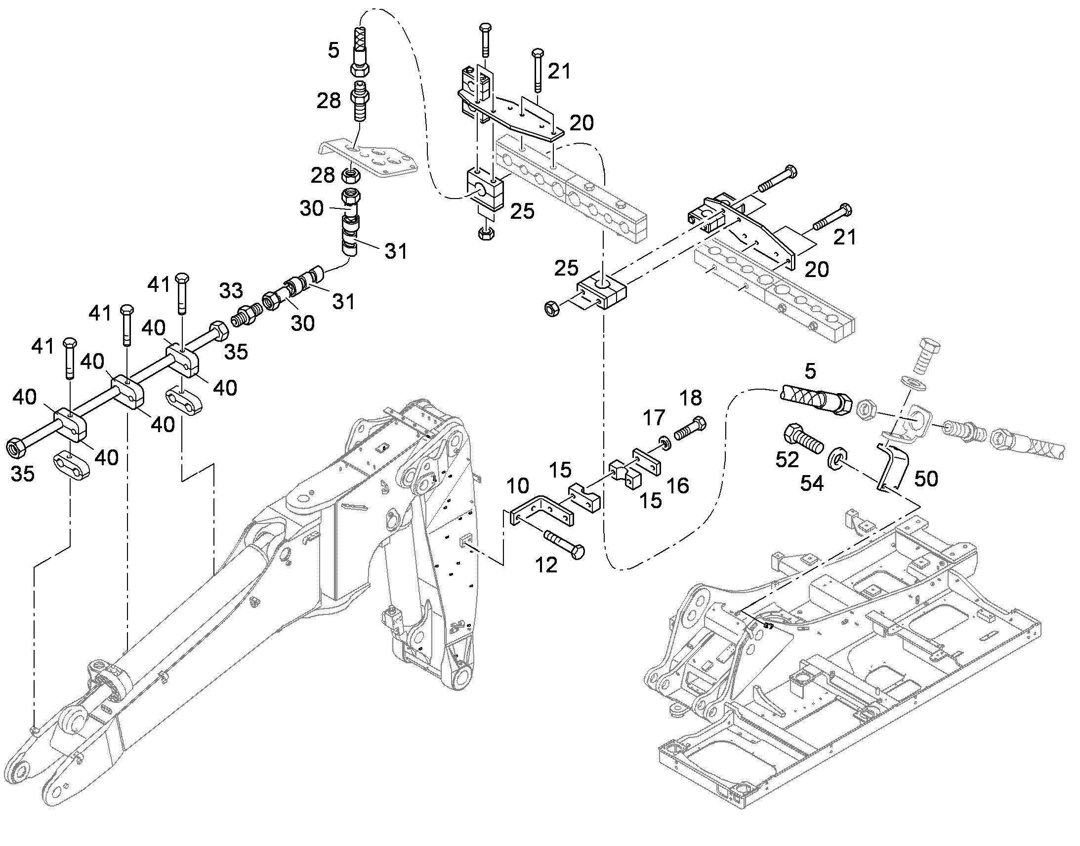 ШЛАНГ 32X1300 10029495 LIEBHERR