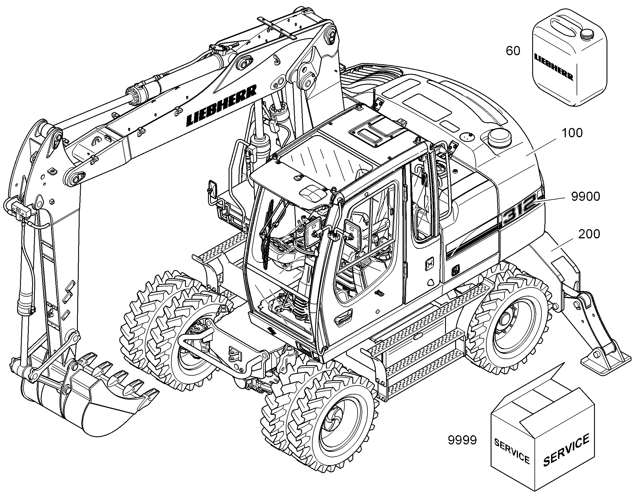СМАЗ.МАТЕРИАЛЫ, ЗАВОД.ЗАЛИВКА 94007733 LIEBHERR