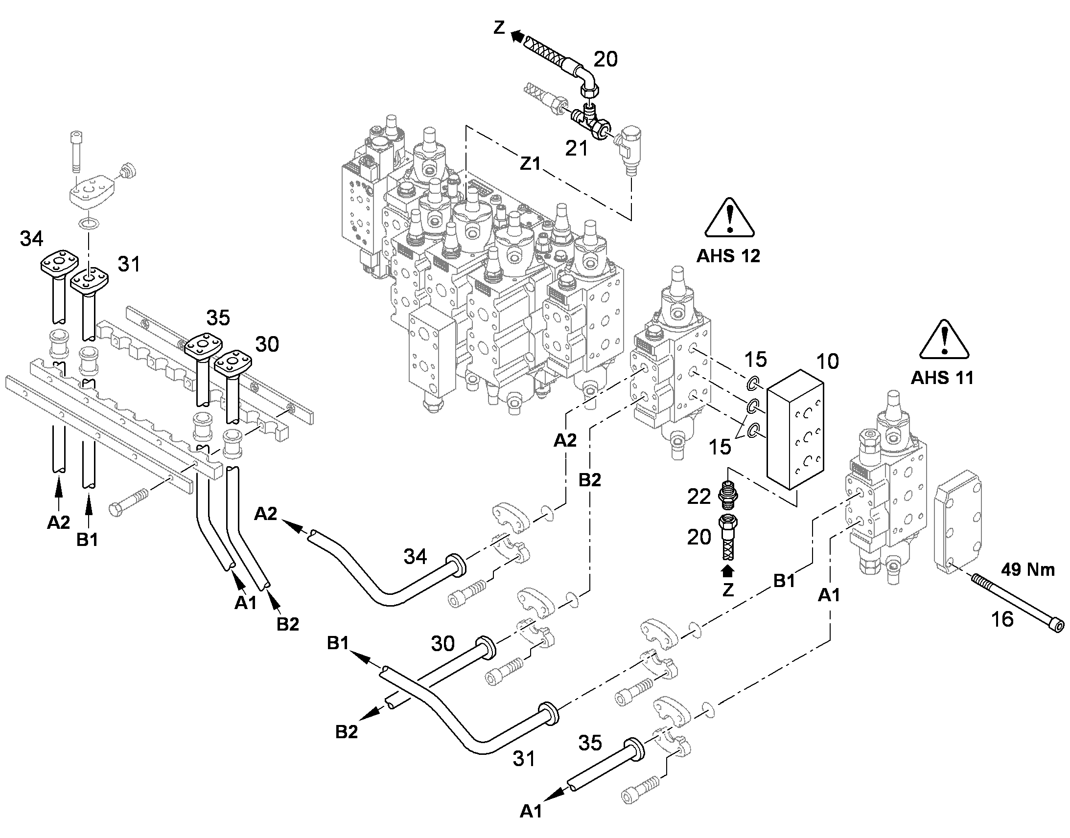 ПРОМЕЖУТОЧНАЯ ПЛАНКА 10296796 LIEBHERR