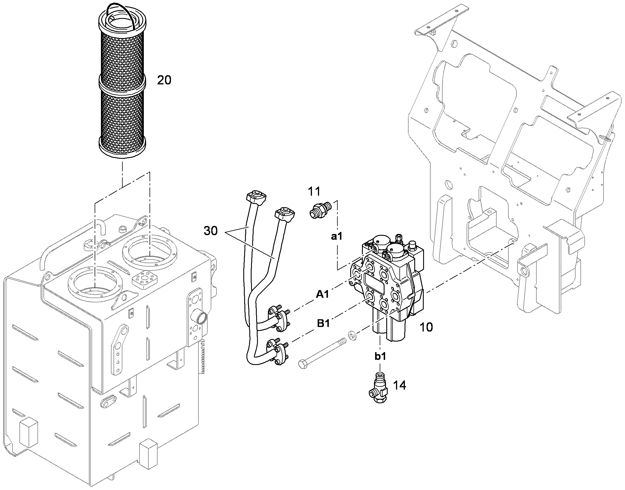 БЛОК УПРАВЛЕНИЯ 10466926 LIEBHERR