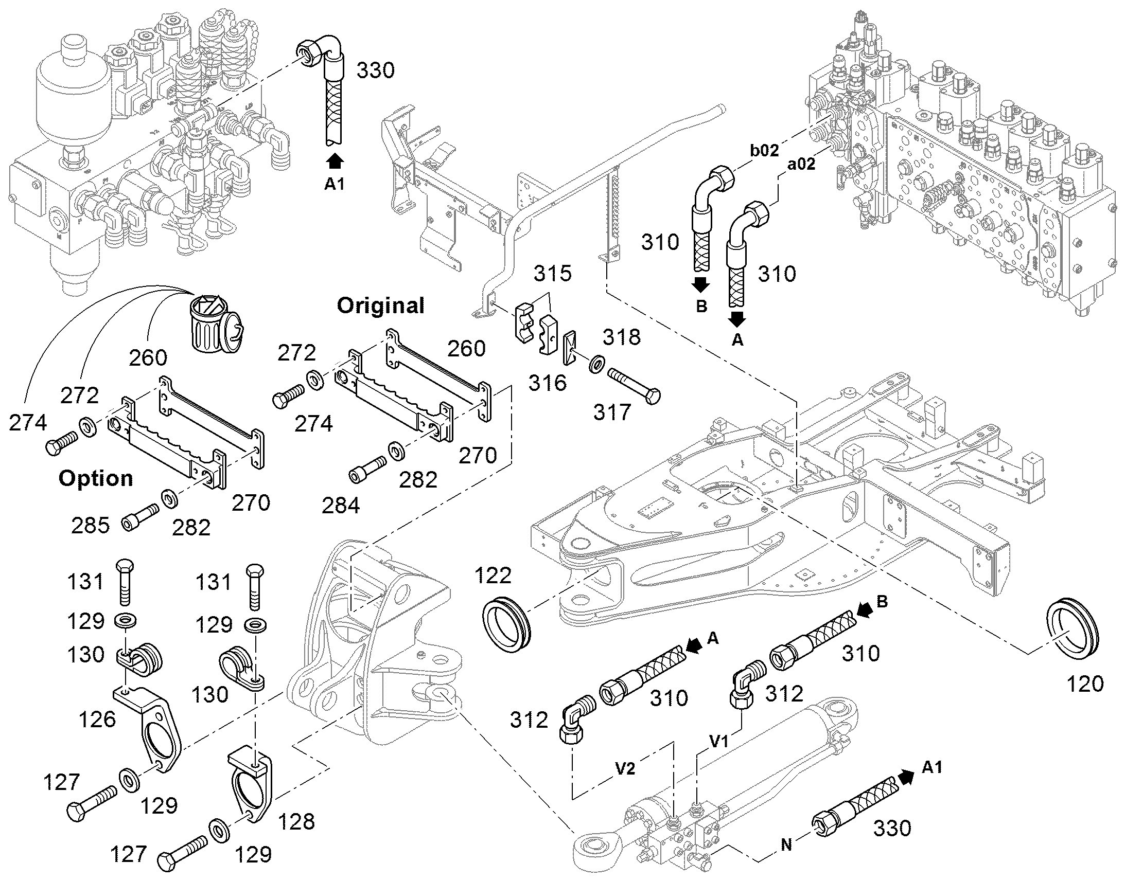 ШЛАНГ 10X2150 10424990 LIEBHERR