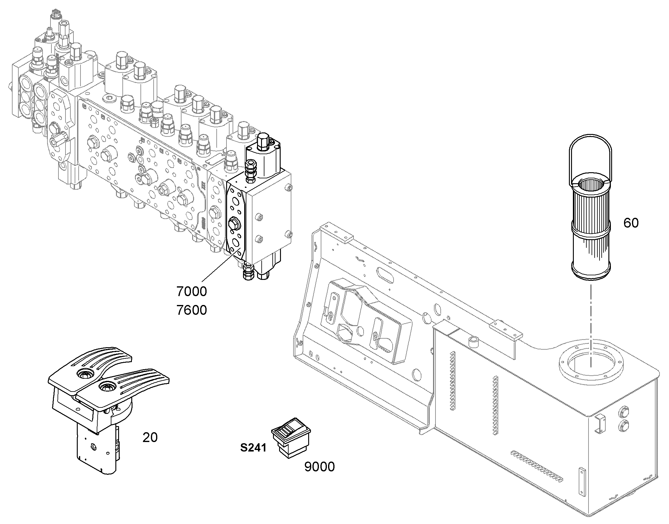 ФИЛЬТРУЮЩИЙ ЭЛЕМЕНТ 10µm 10428785 LIEBHERR