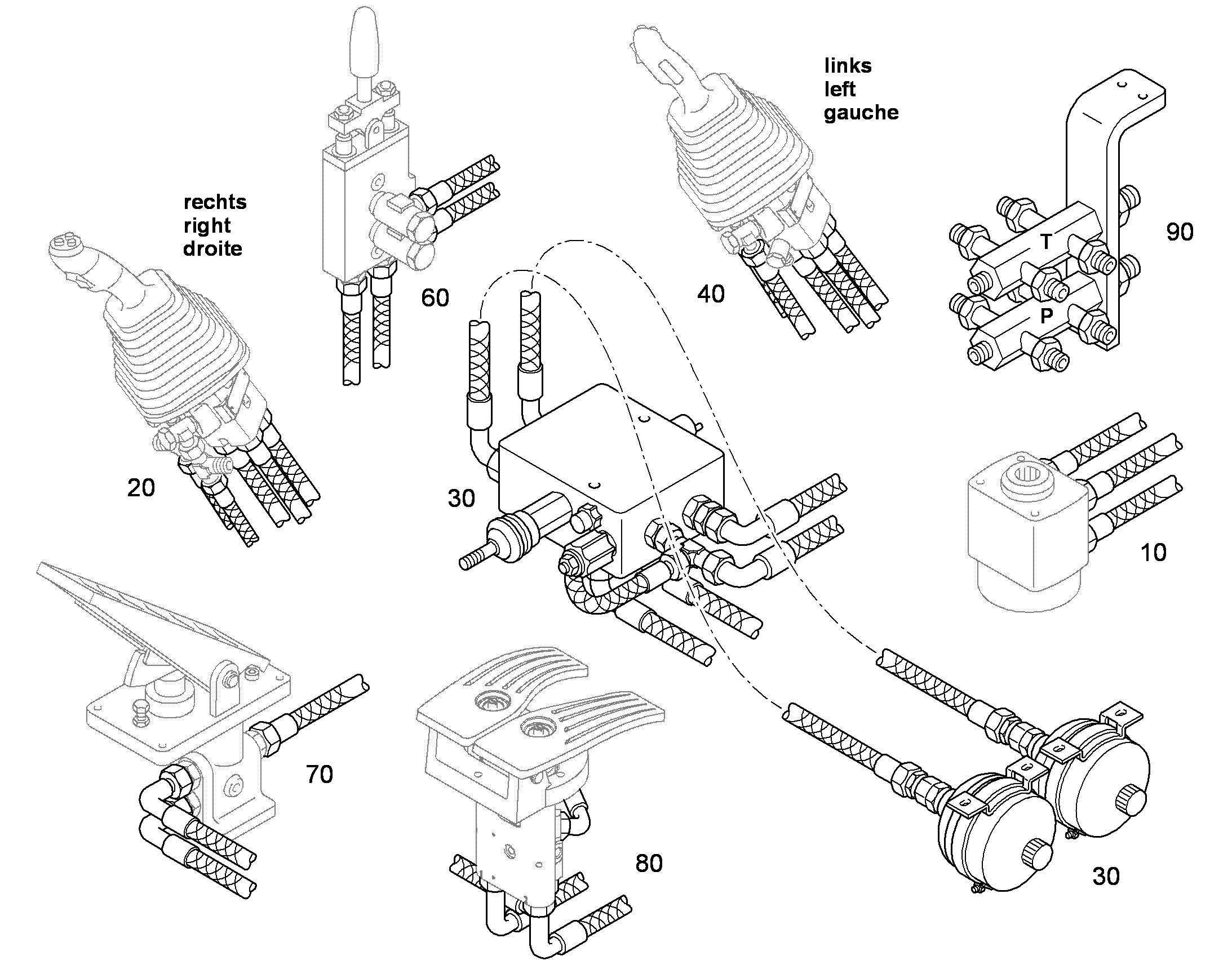 ДОПОЛНЕНИЕ-В ШАССИ AHS12 9630951 LIEBHERR