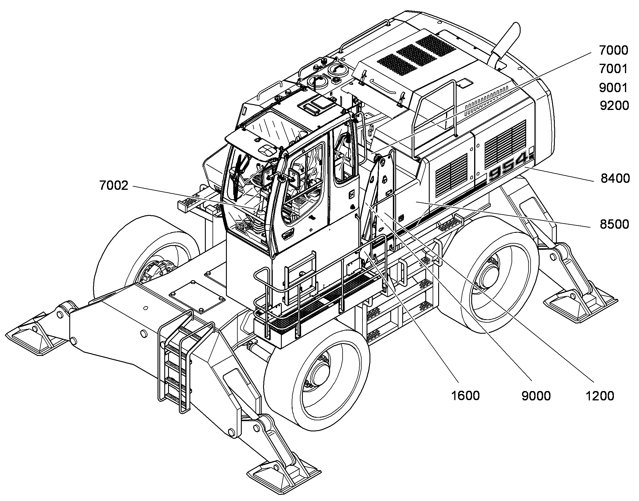 ШЛАНГИ ОТОПЛЕНИЯ, КОНДИЦИОНЕРА 9643907 LIEBHERR