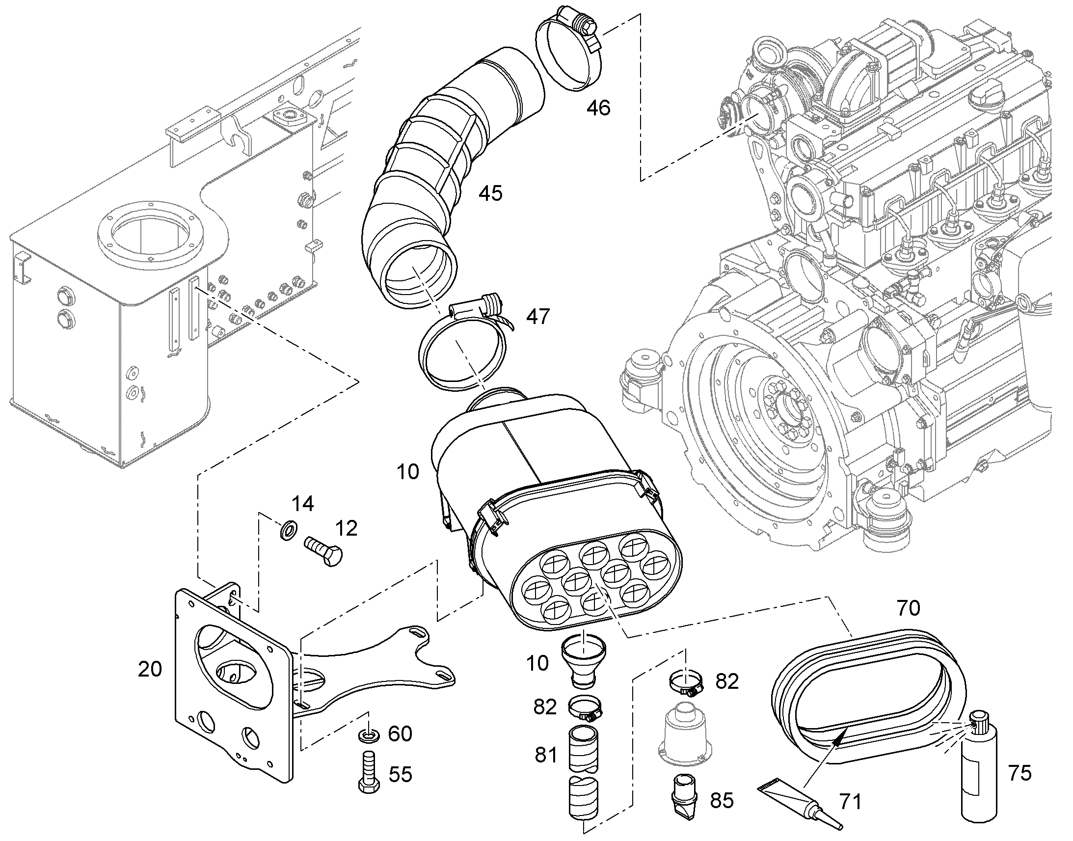 СИЛЬФОН 9634884 LIEBHERR