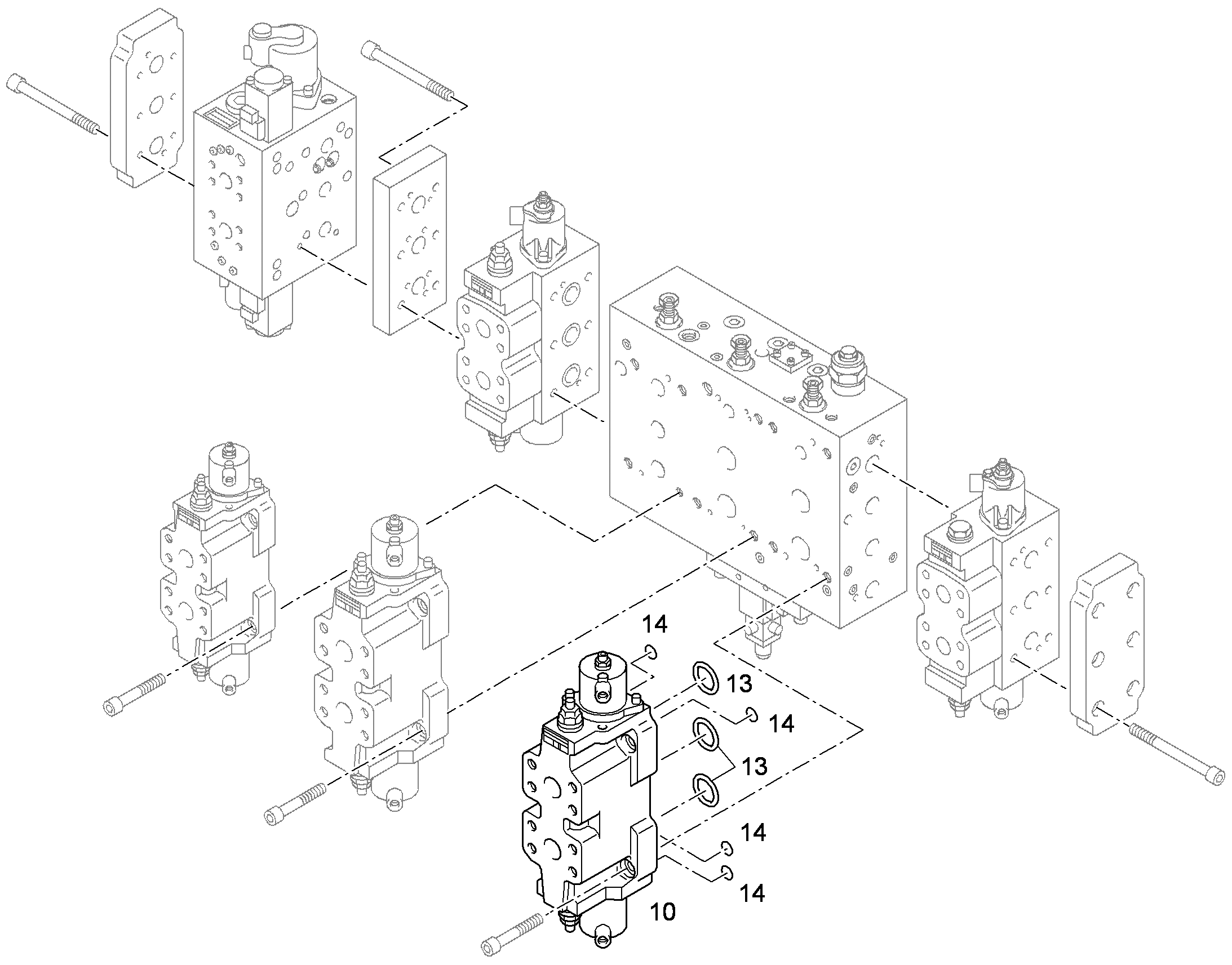 КЛАПАН ХОДОВОЙ 10472898 LIEBHERR