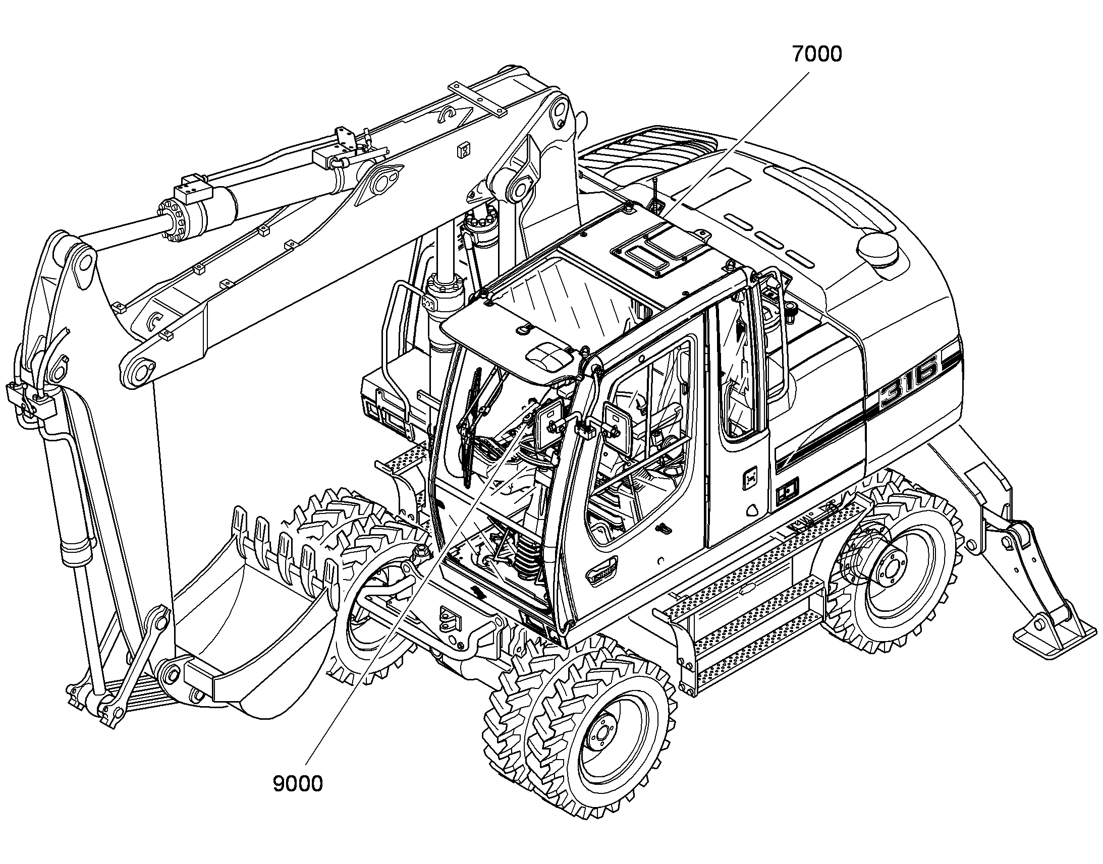 ГИДРАВЛИЧЕСКАЯ СИСТЕМА 94003847 LIEBHERR