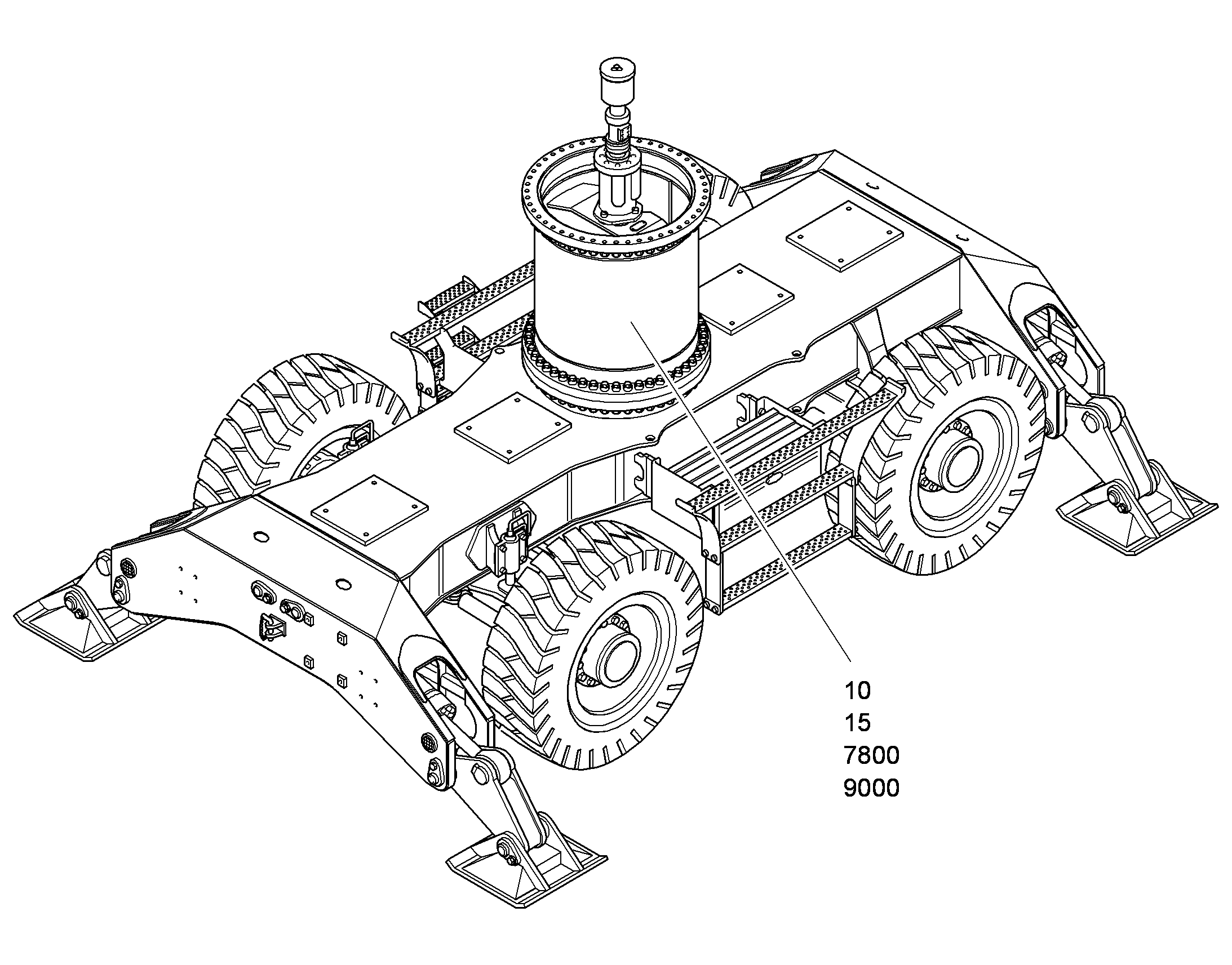 ГИДРАВЛИЧЕСКАЯ СИСТЕМА 9640310 LIEBHERR