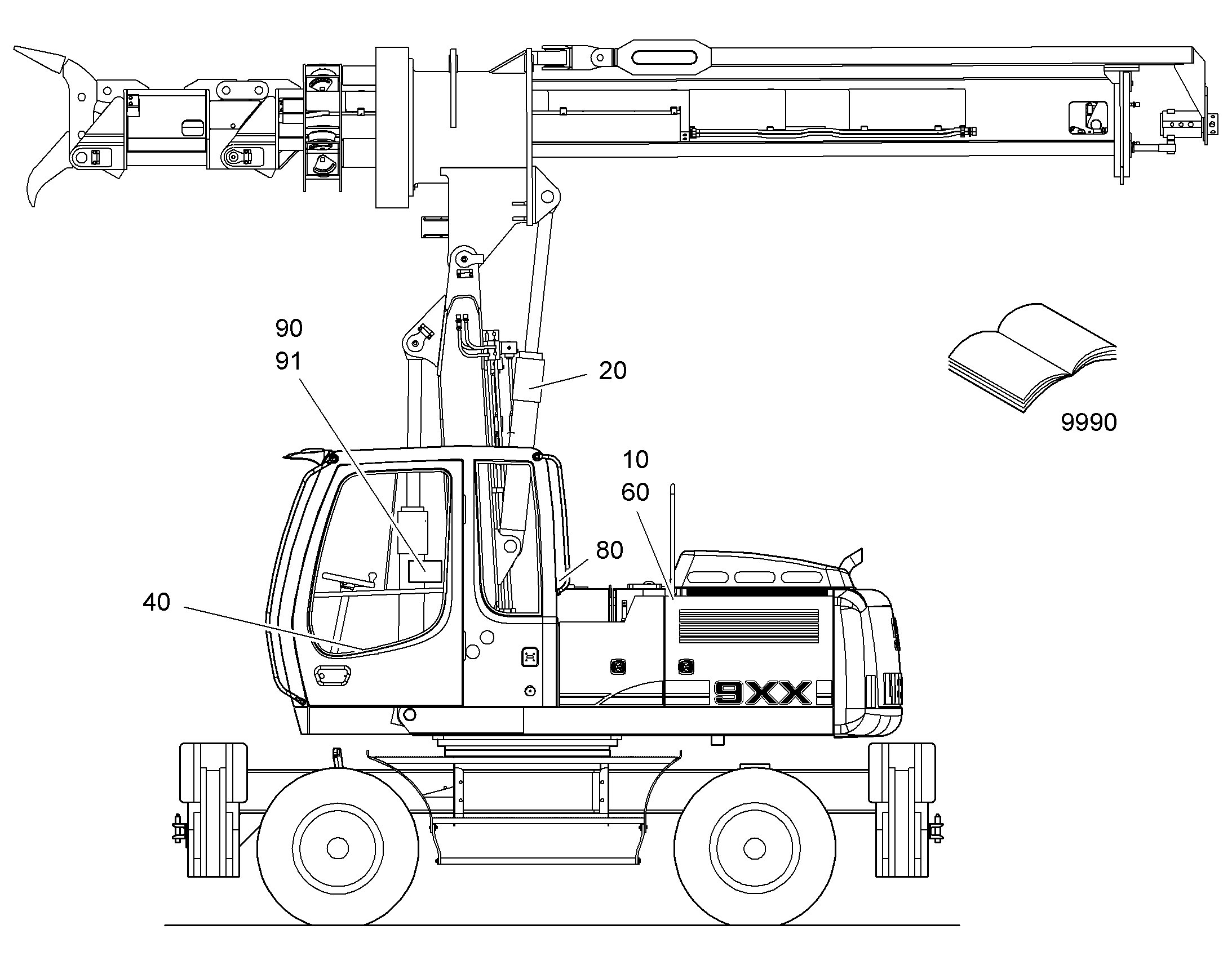 ОГРАНИЧЕНИЕ ПОДЪЕМА 9642549 LIEBHERR