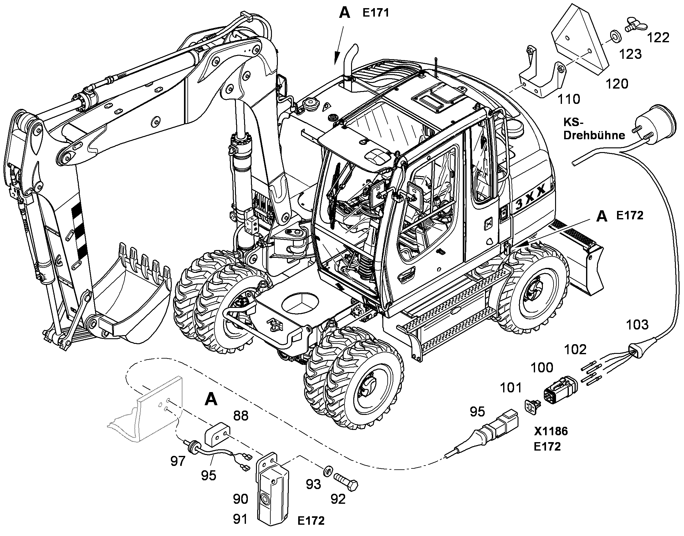 КОЛПАЧОК ЗАЩИТНЫЙ 10043417 LIEBHERR