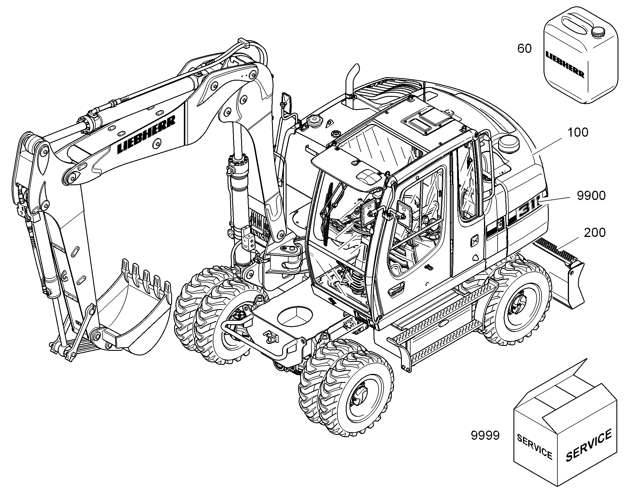 СМАЗ.МАТЕРИАЛЫ, ЗАВОД.ЗАЛИВКА 9286449 LIEBHERR