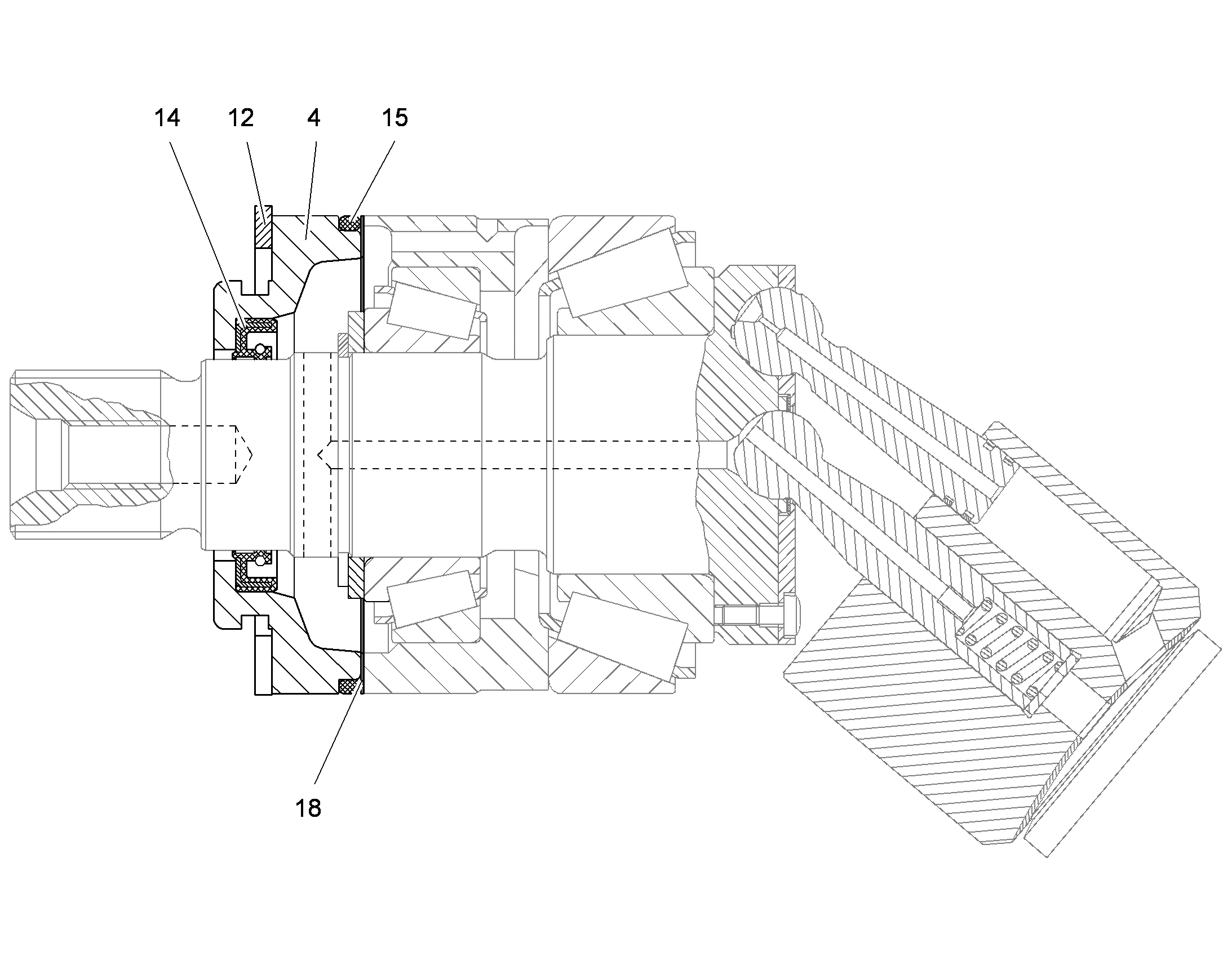 СТОПОРНОЕ КОЛЬЦО DIN 472 70 4900809 LIEBHERR