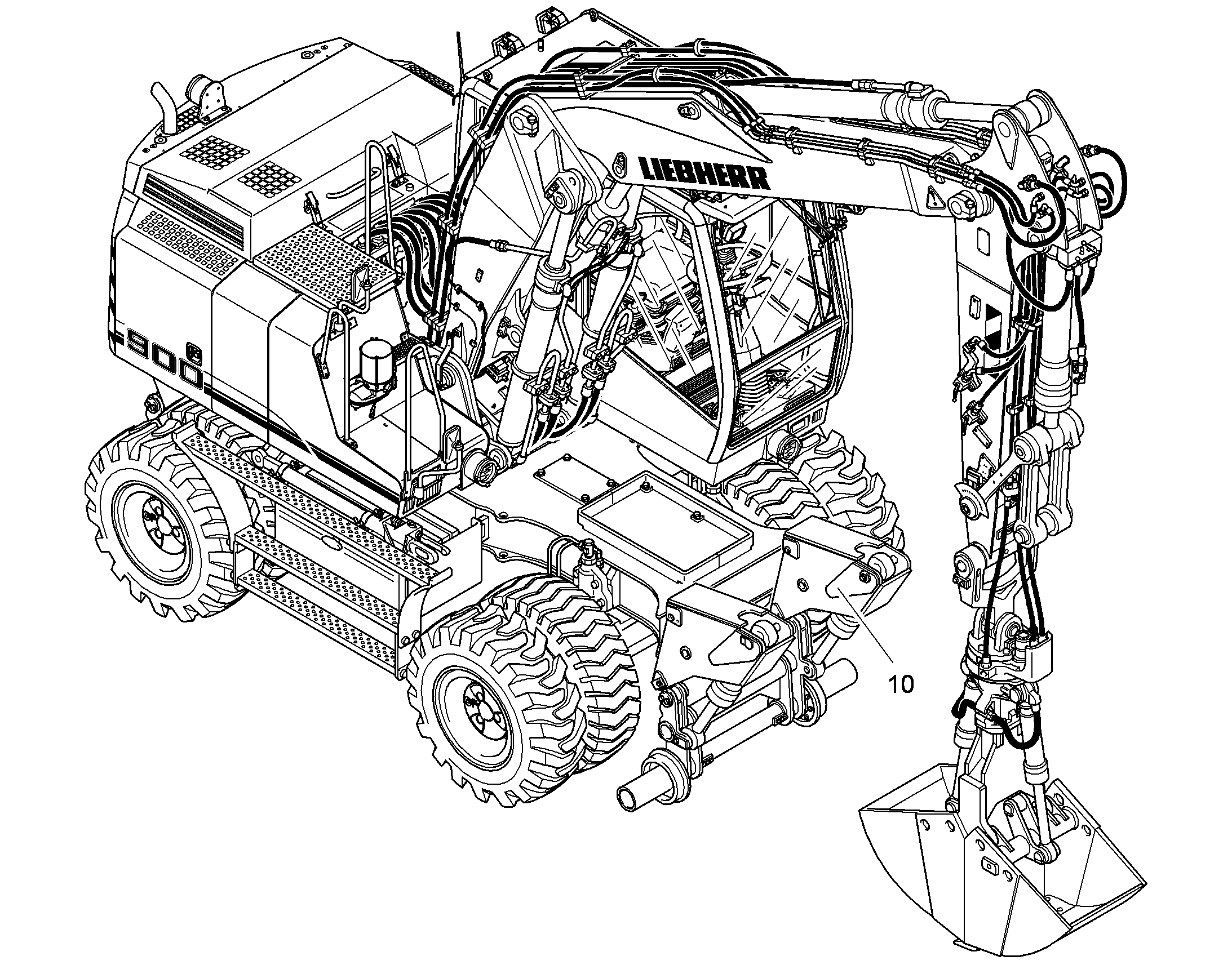 ПОДГОТОВКА УЗКОЙ ПОЛОСЫ 94019215 LIEBHERR