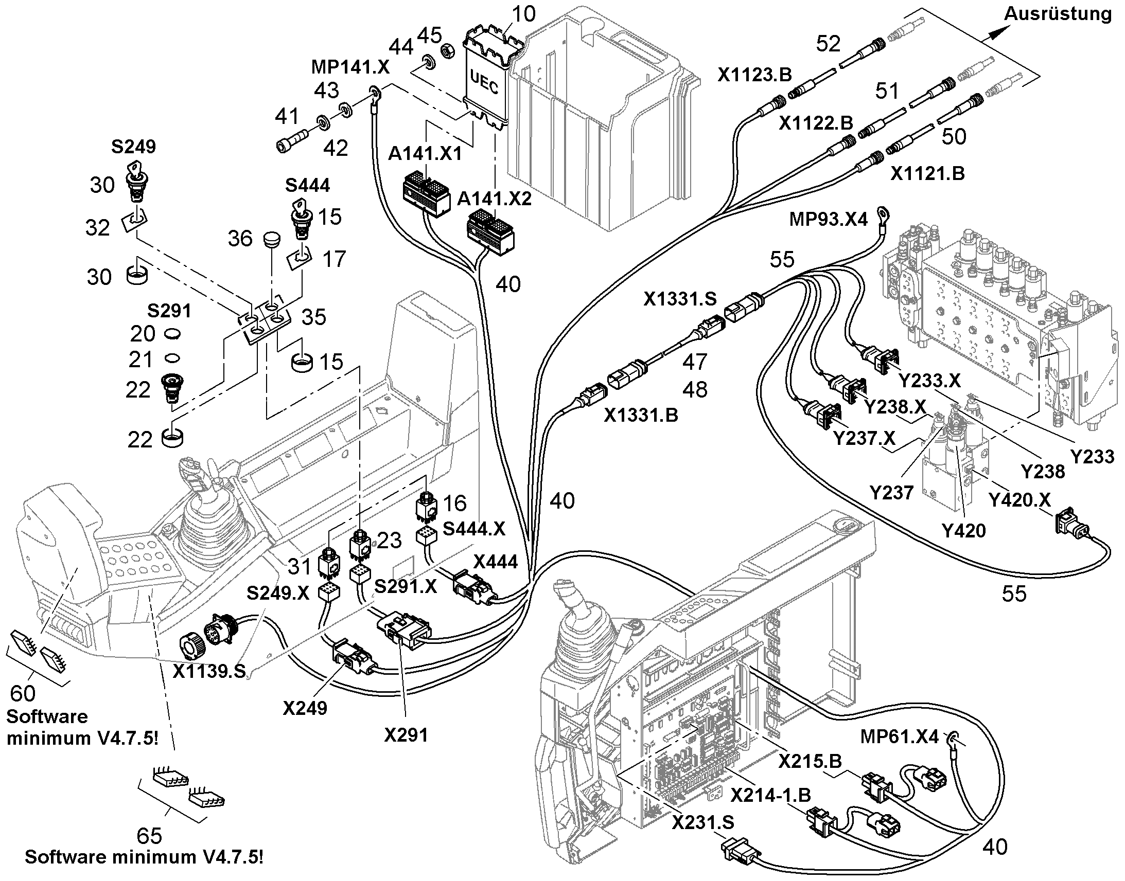ТАБЛИЧКА 94000392 LIEBHERR