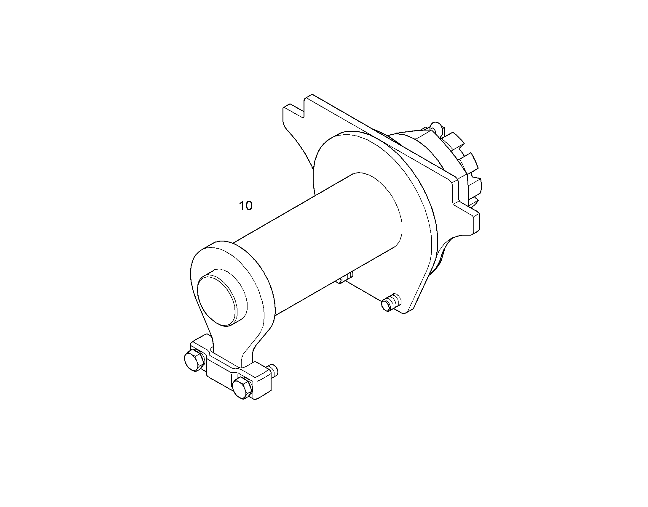 МАЯТНИКОВЫЙ ТОРМОЗ ГРЕЙФЕРА 120-80 94003580 LIEBHERR