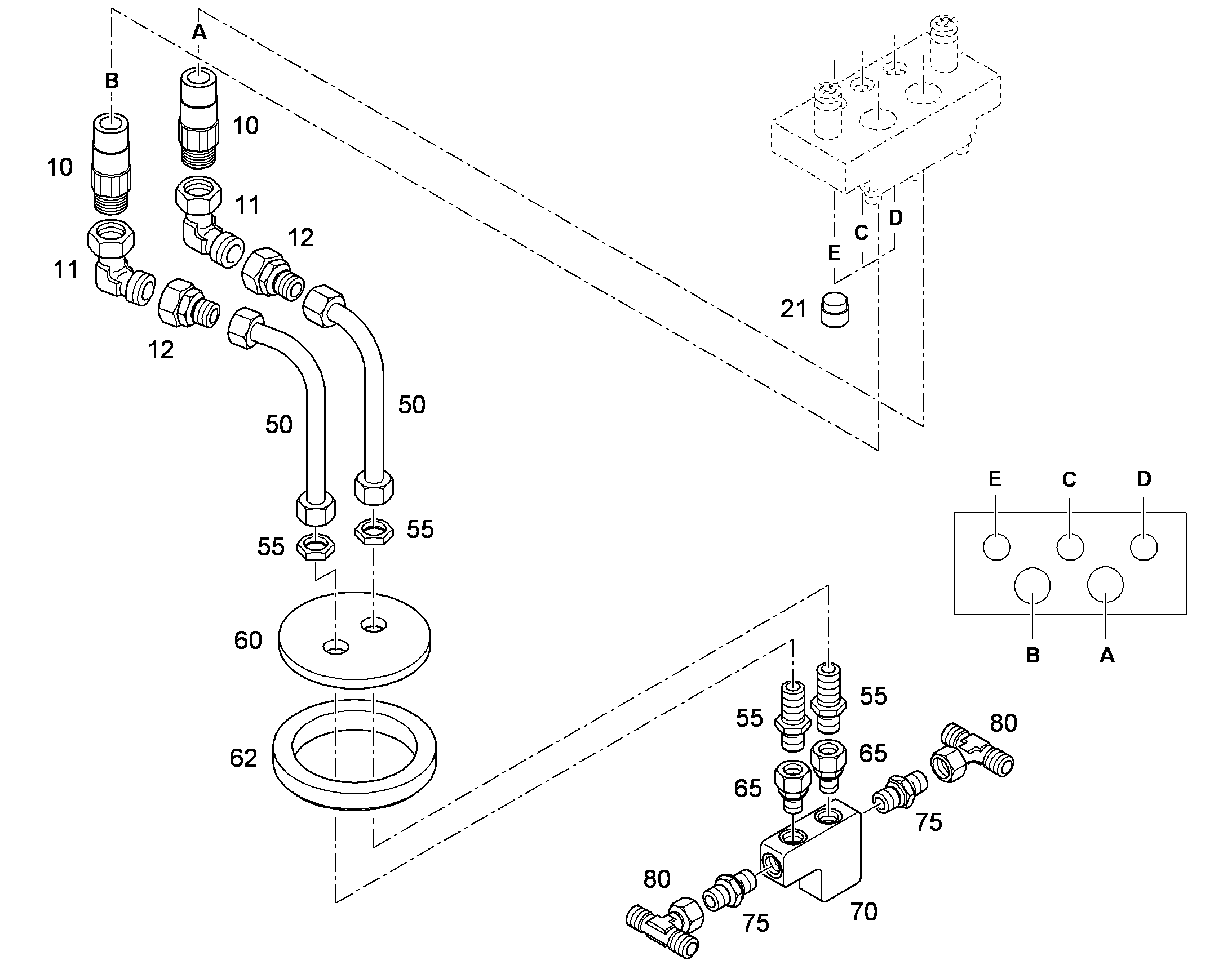 ПРОМЕЖУТОЧНОЕ КОЛЬЦО 130/170X25 94001349 LIEBHERR