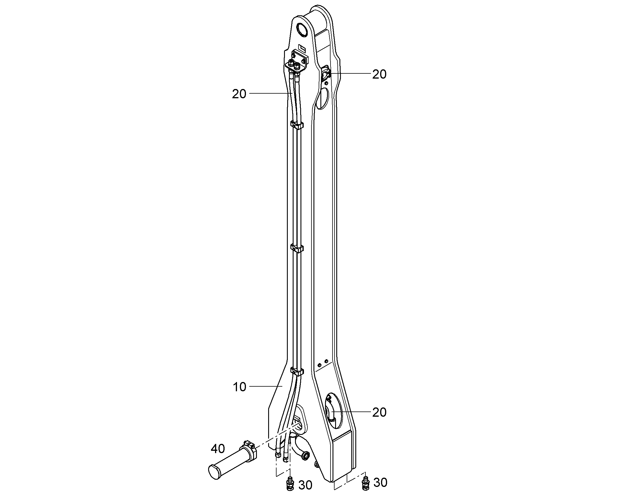 ГИДРАВЛИЧЕСКАЯ СИСТЕМА 94004480 LIEBHERR