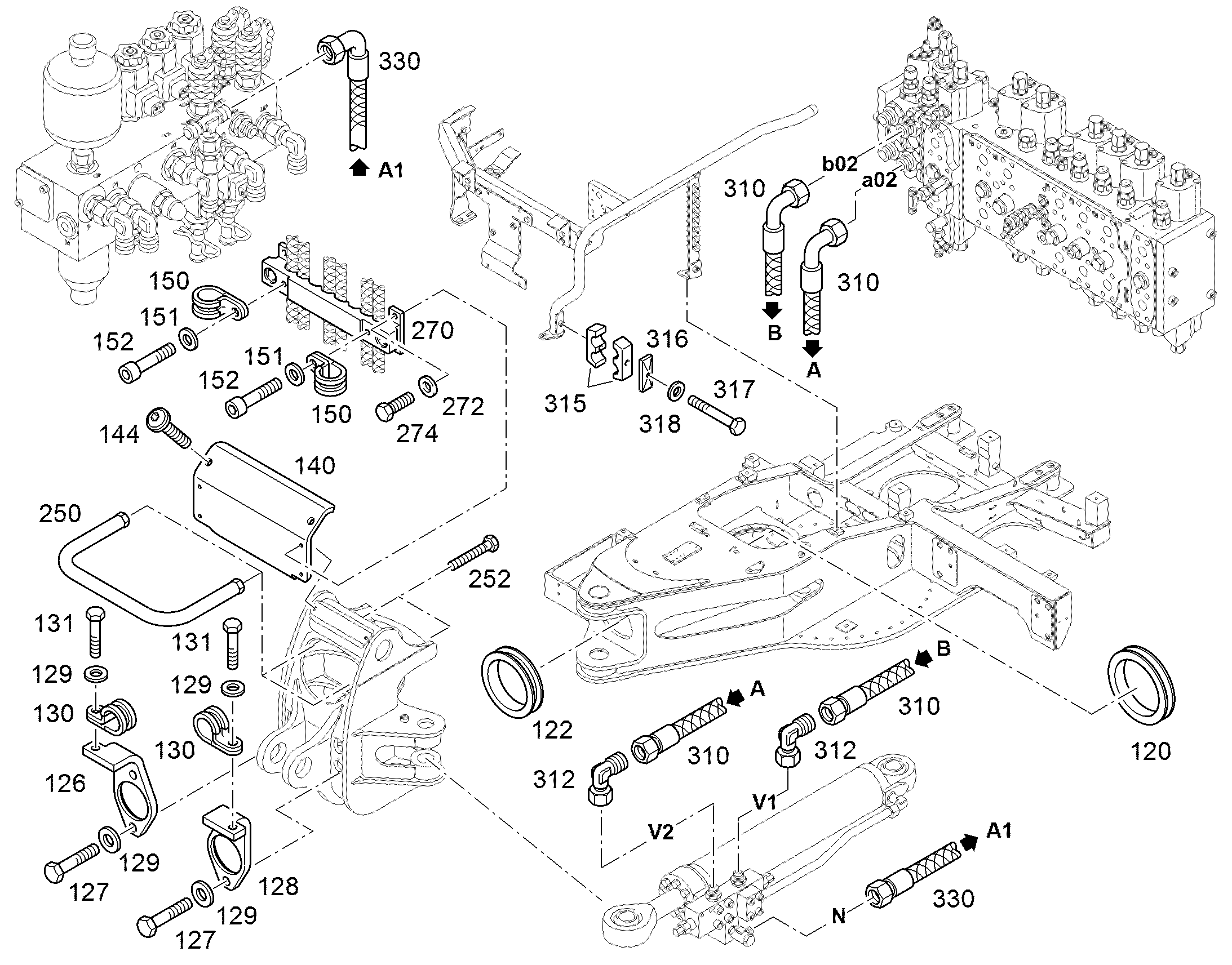 СКОБА 220 94008500 LIEBHERR