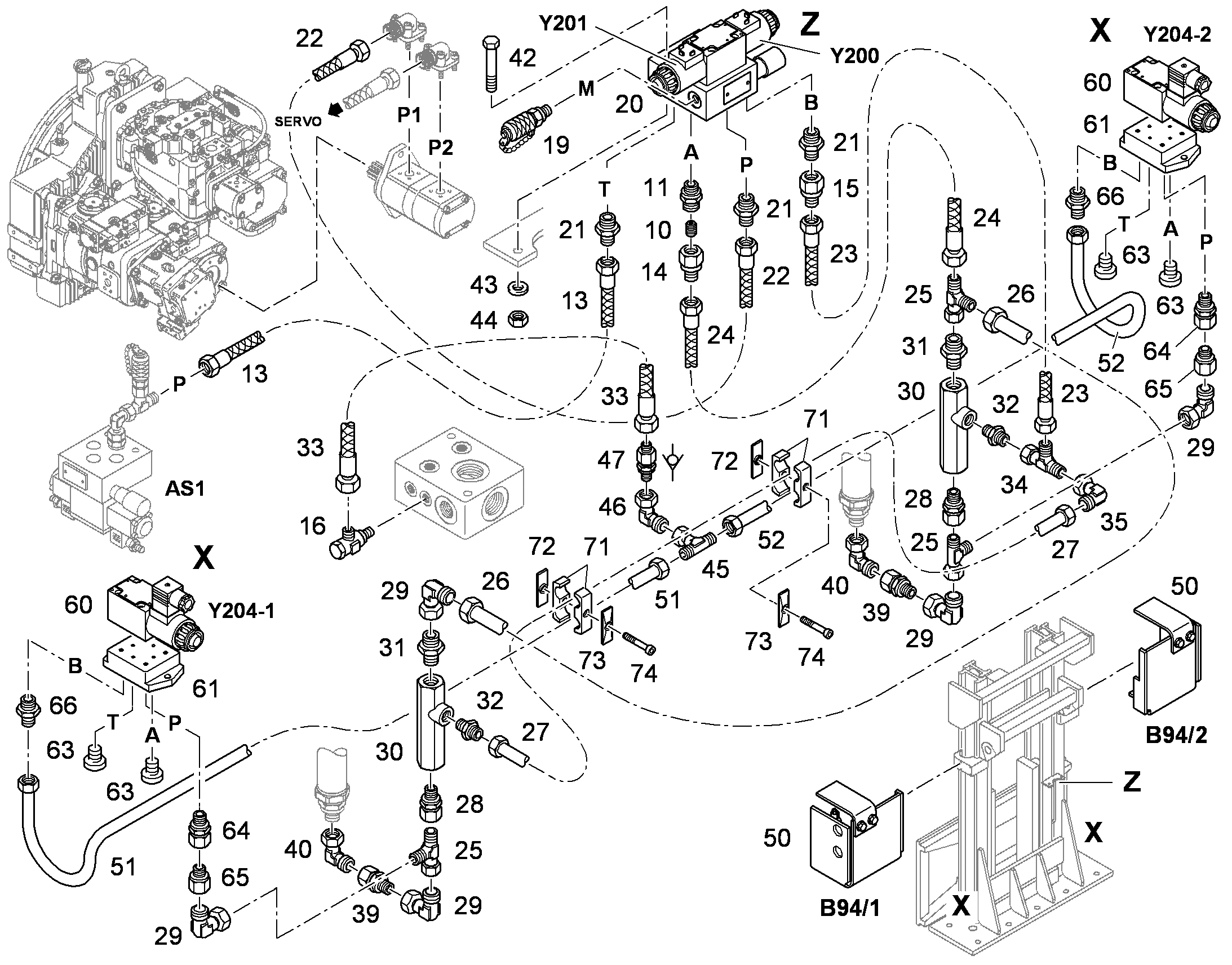 ШЛАНГ 12X9500 10423981 LIEBHERR