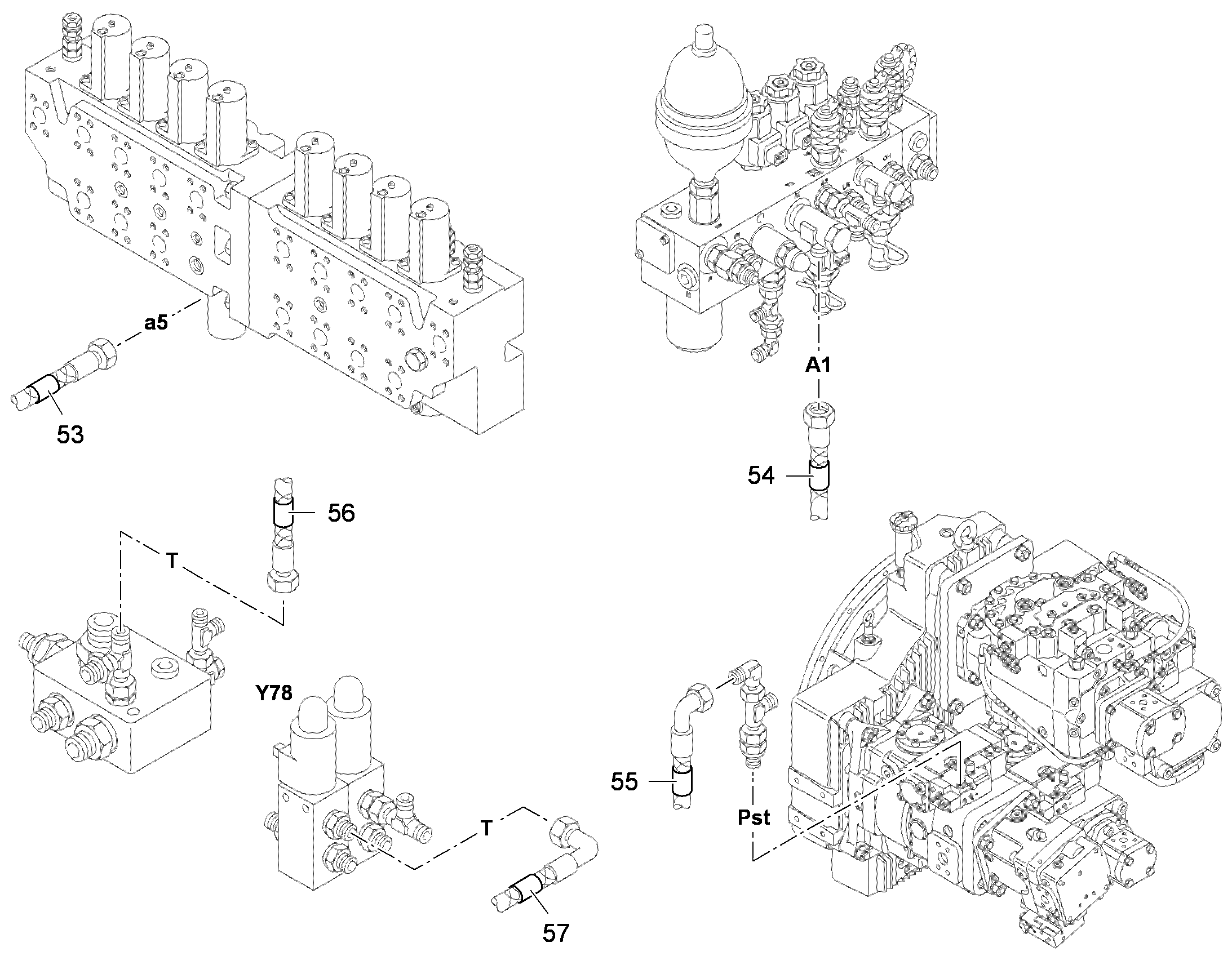 ЛЕНТА ДЛЯ МАРКИРОВКИ Y78 5mmX 10037029 LIEBHERR