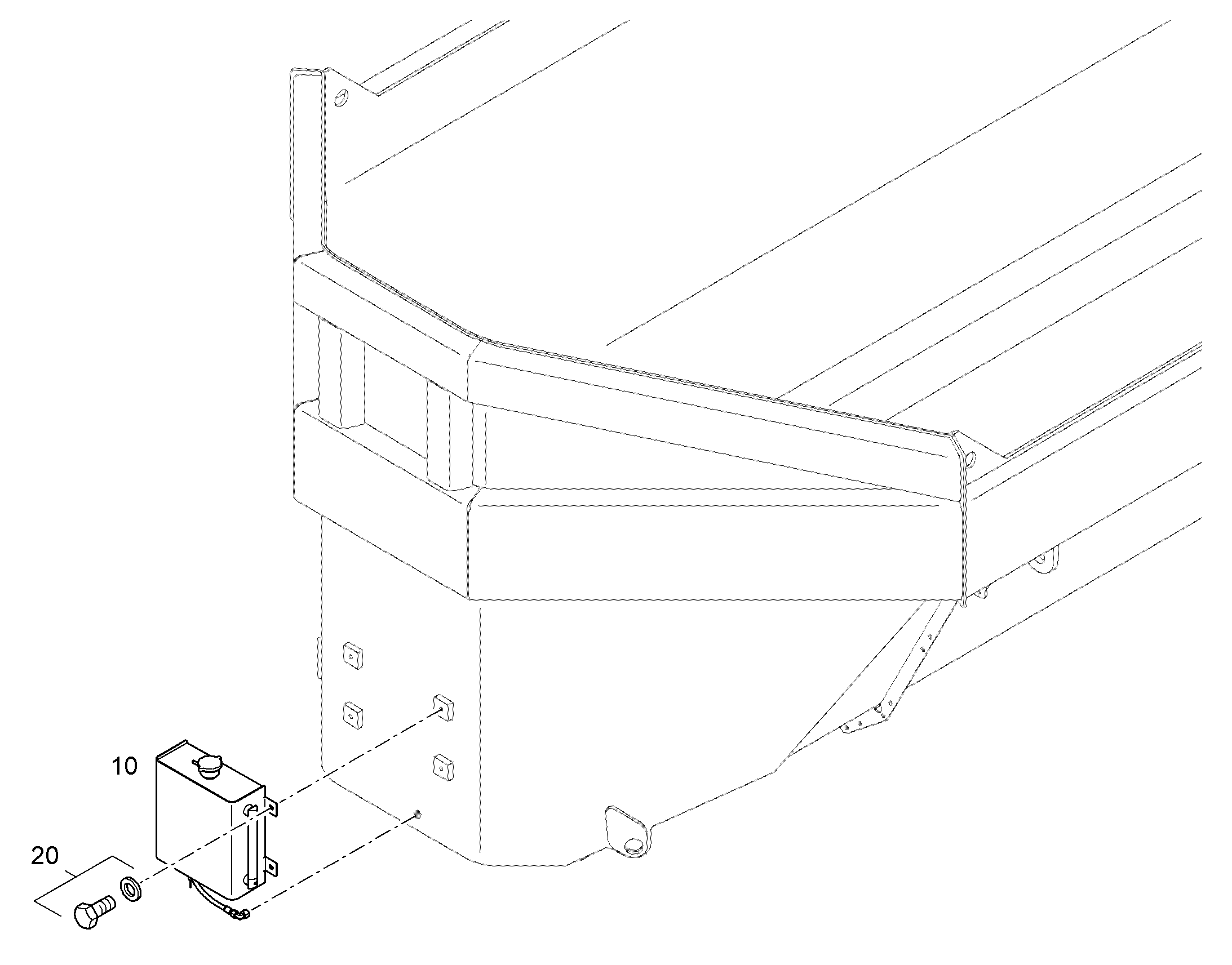 ДЕТАЛИ КРЕПЛЕНИЯ 94001747 LIEBHERR