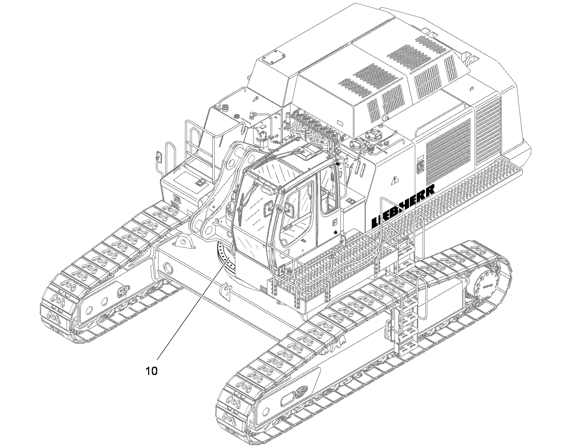 БАШНЯ ВОЗВЫШЕНИЯ, УСТАНОВКА 10093176 LIEBHERR
