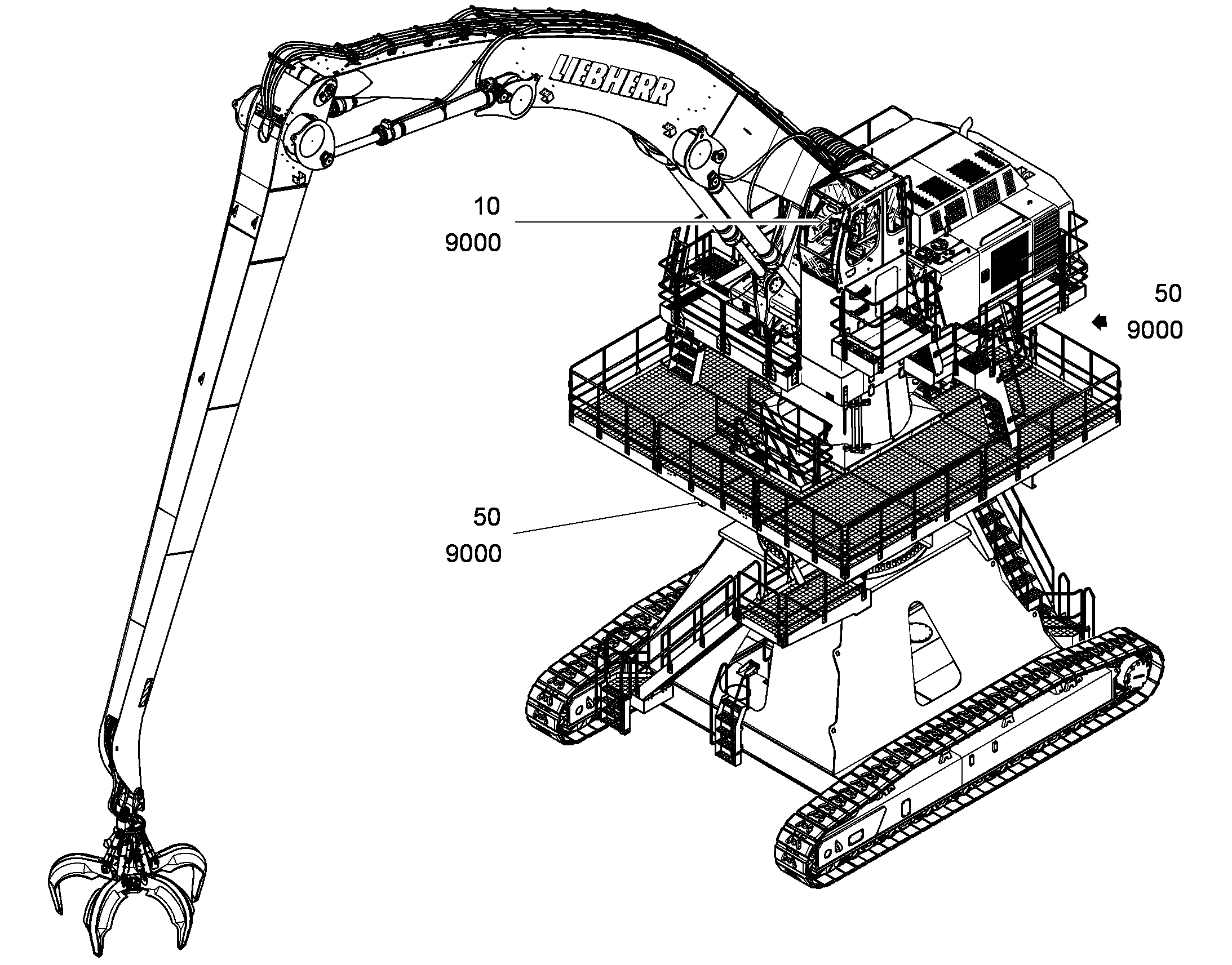 МОНИТОР 94006632 LIEBHERR