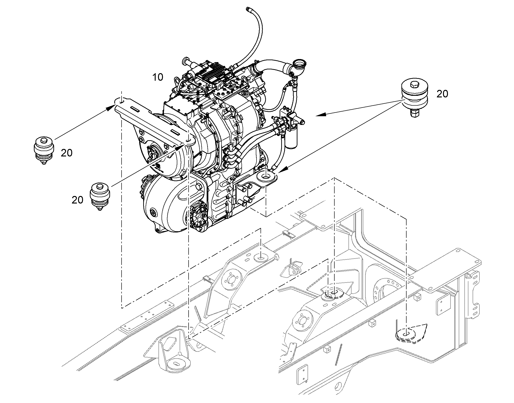 ДЕТАЛИ КРЕПЛЕНИЯ 94001735 LIEBHERR